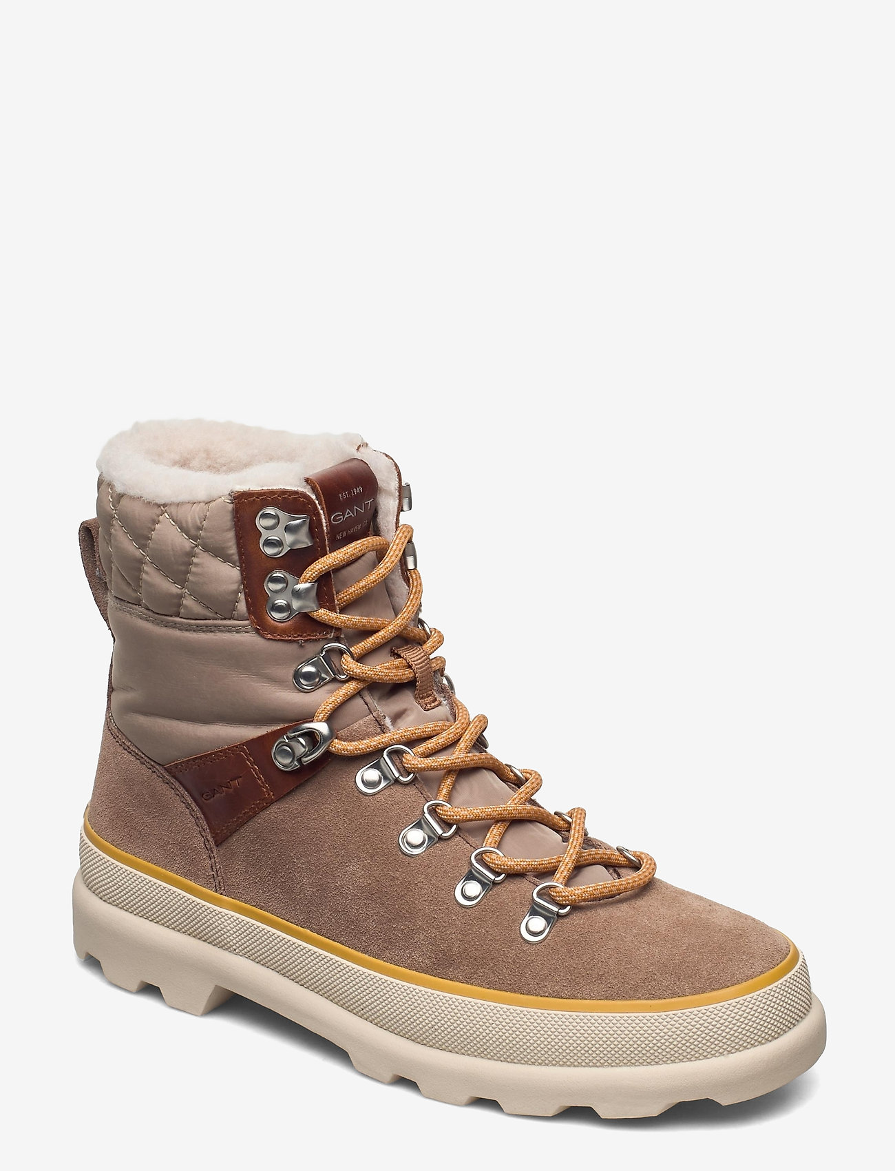 GANT - Kaari Mid lace boot - warm khaki - 0