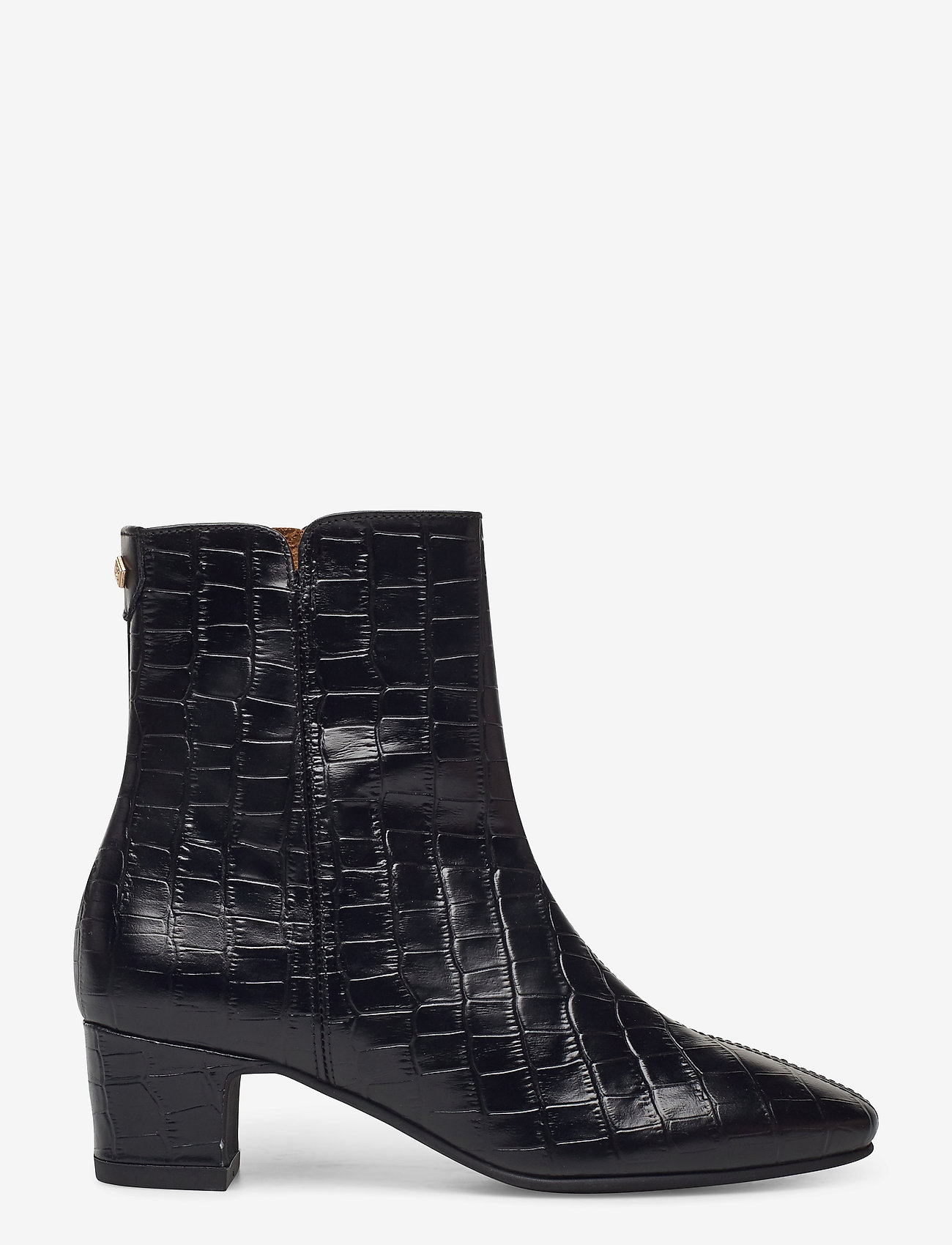GANT - Ellar Mid Zip boot - blk croco optic - 1