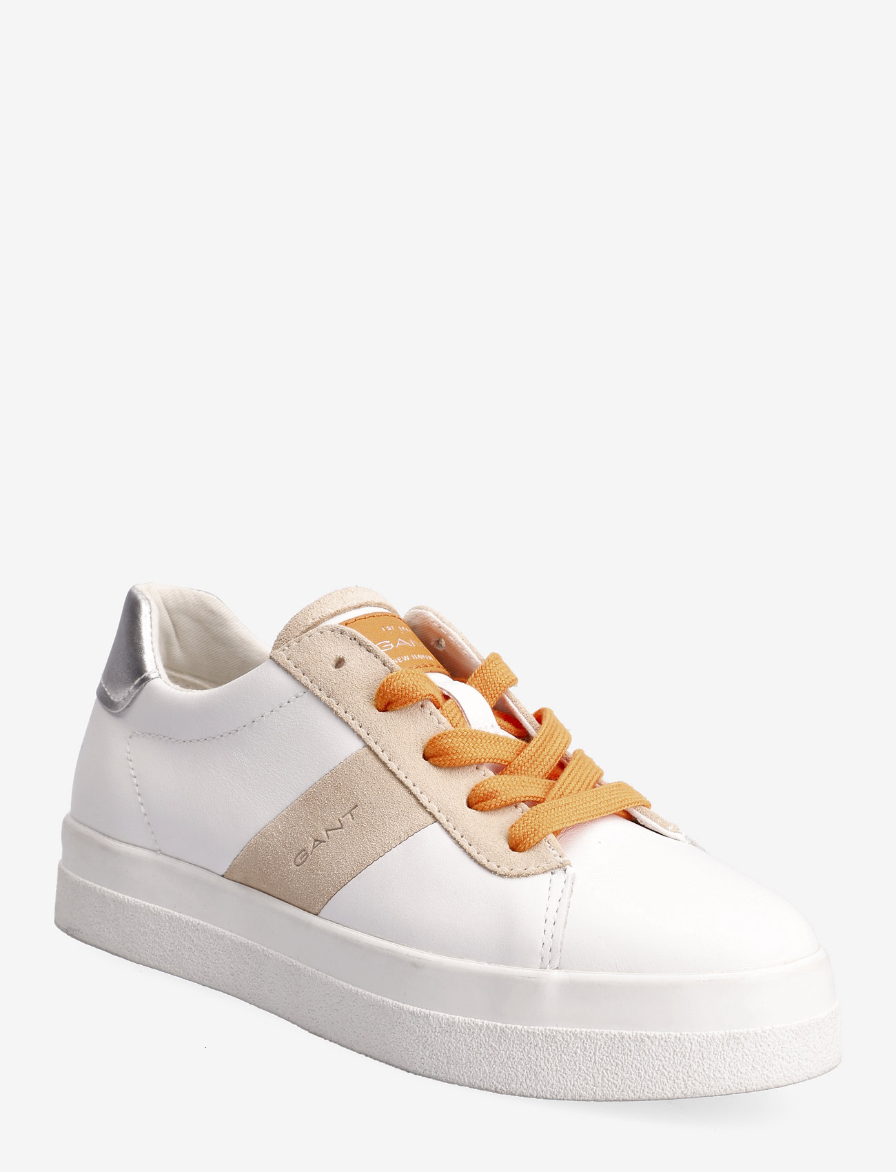 GANT - Avona Sneaker - br. wht./maca. beige - 0
