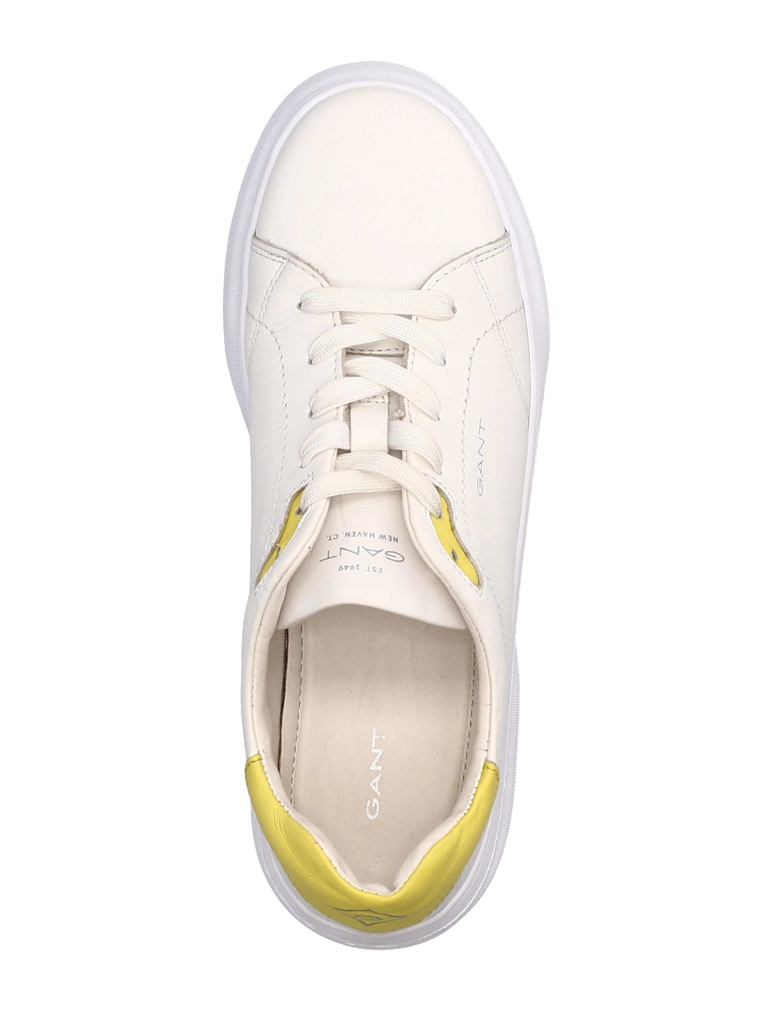 GANT - Seacoast Sneaker - white/yellow - 3