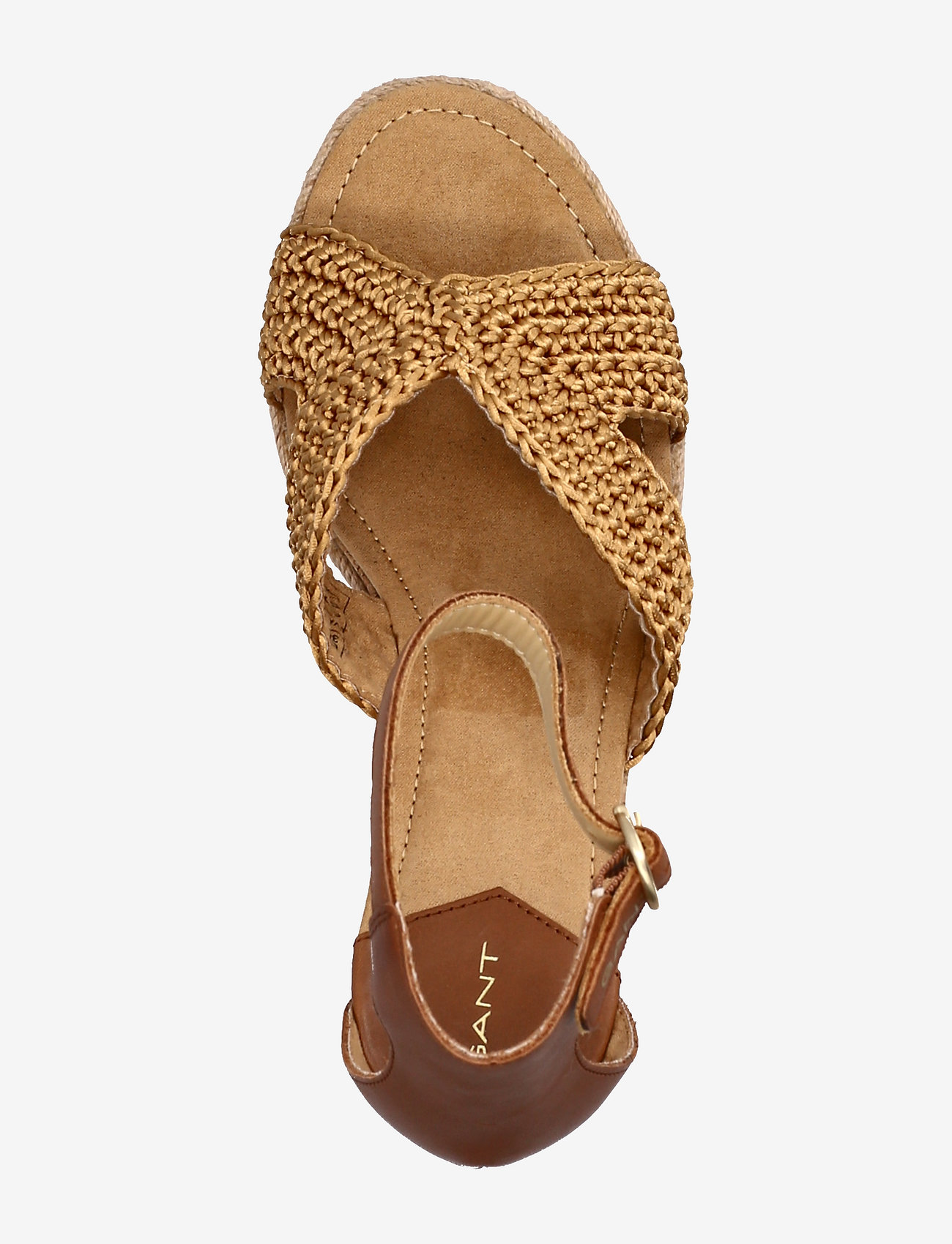 GANT - Ivalice Wedge Sandal - fudge caramel - 3