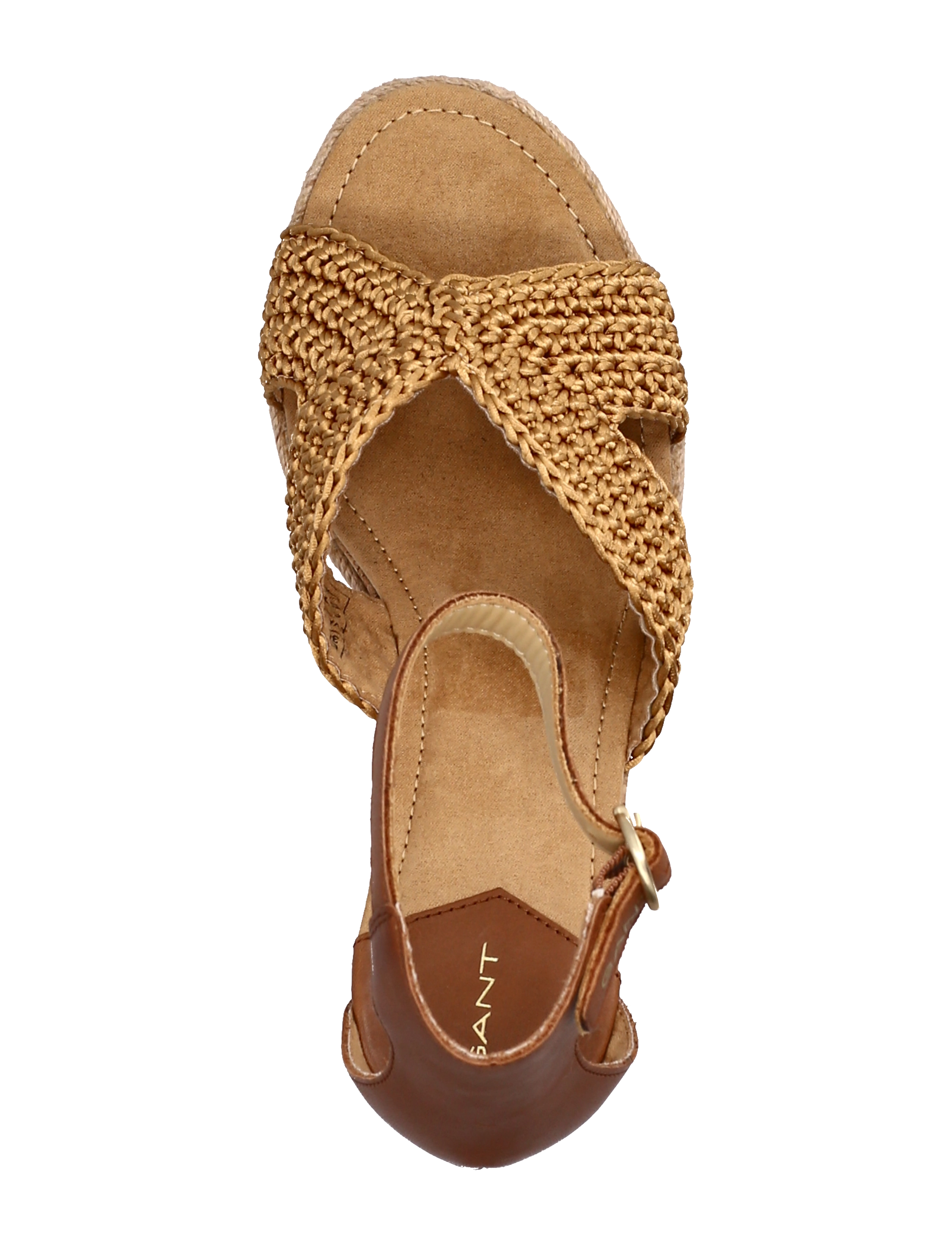 GANT - Ivalice Wedge Sandal - fudge caramel - 3
