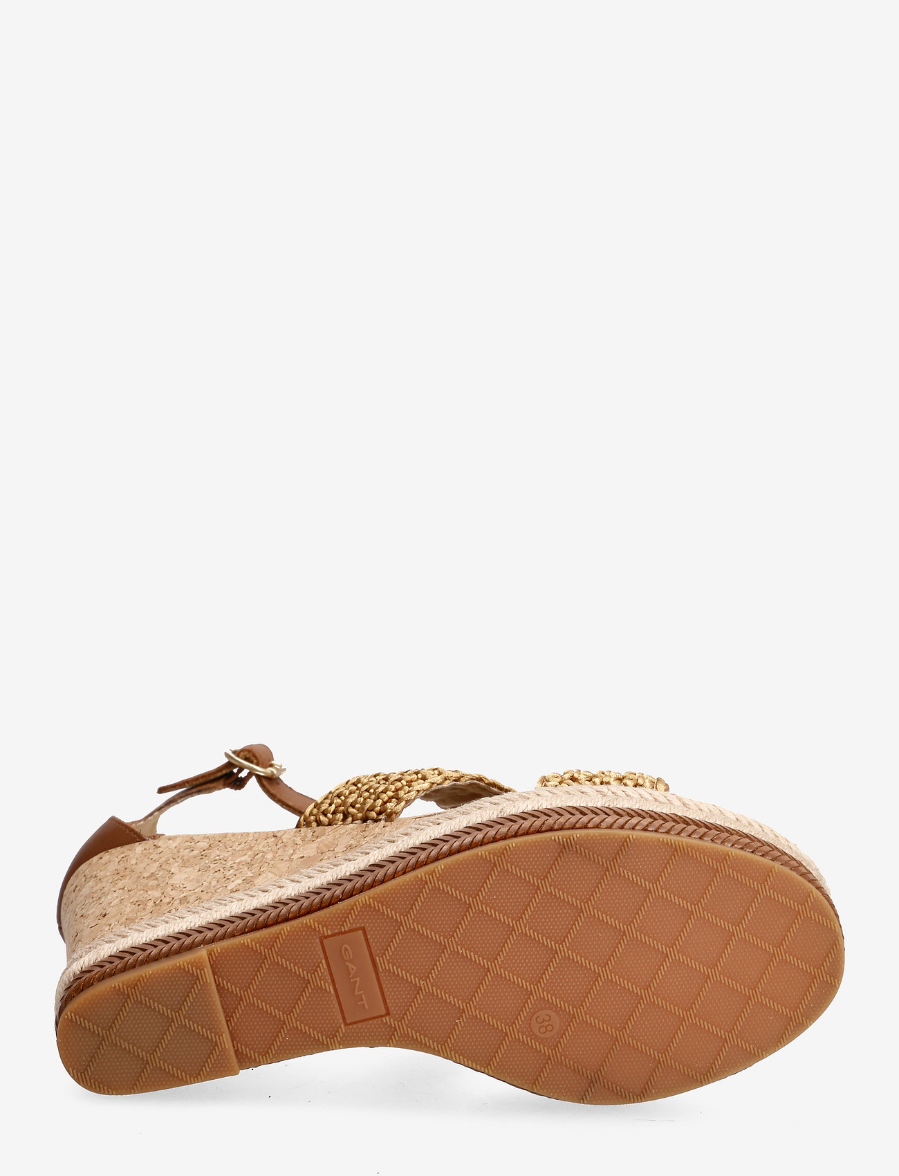 GANT - Ivalice Wedge Sandal - fudge caramel - 4