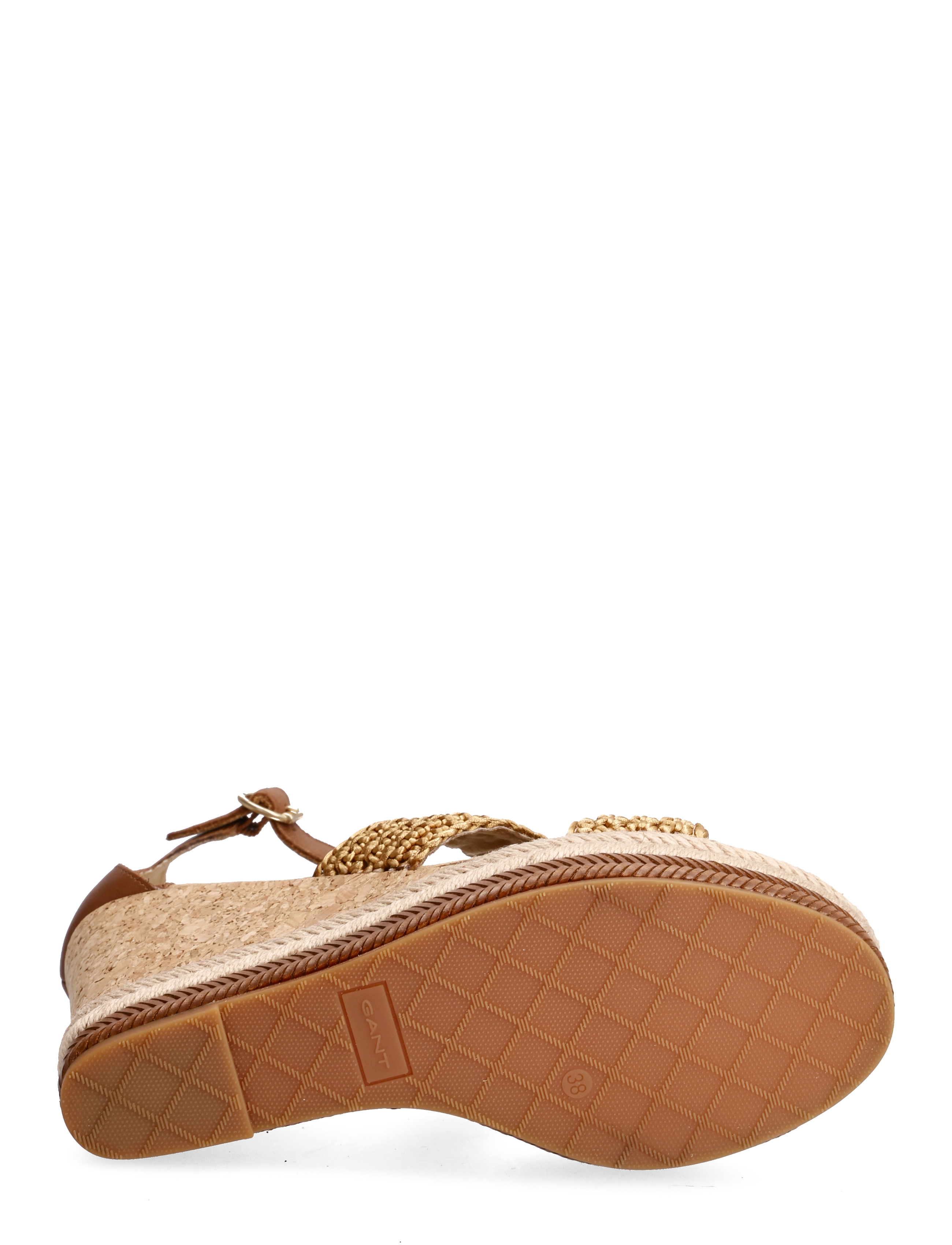 GANT - Ivalice Wedge Sandal - fudge caramel - 4
