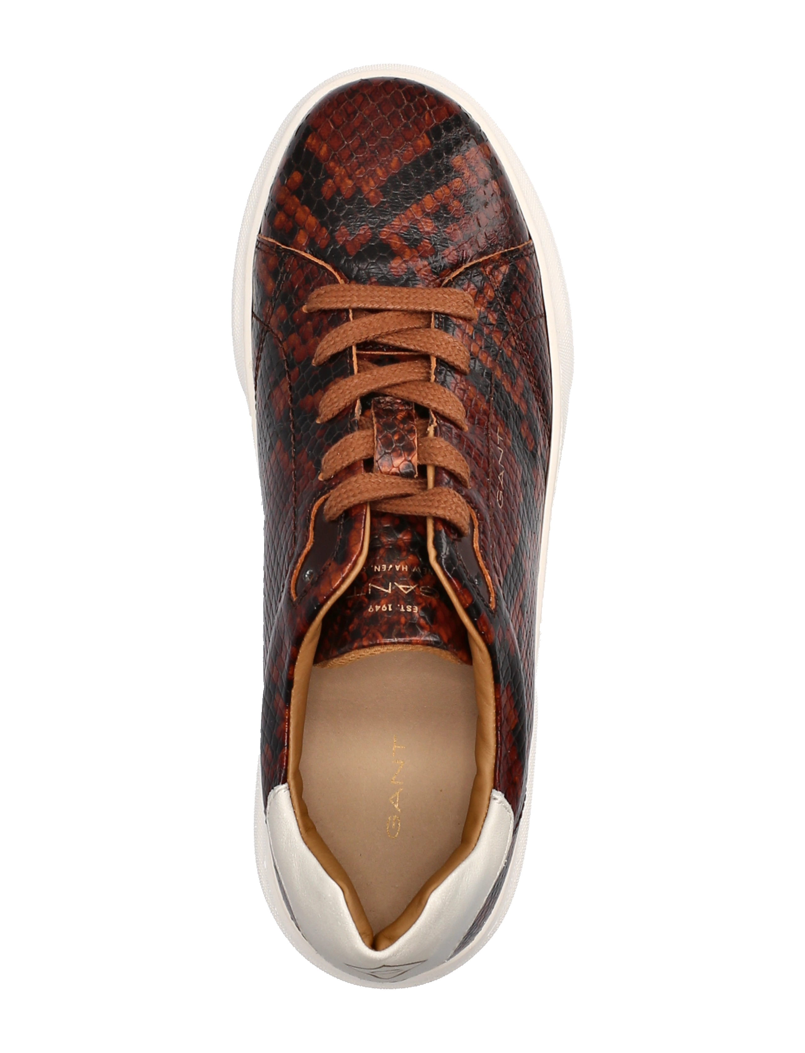 GANT - Coastride Sneaker - brown snake opt. - 3