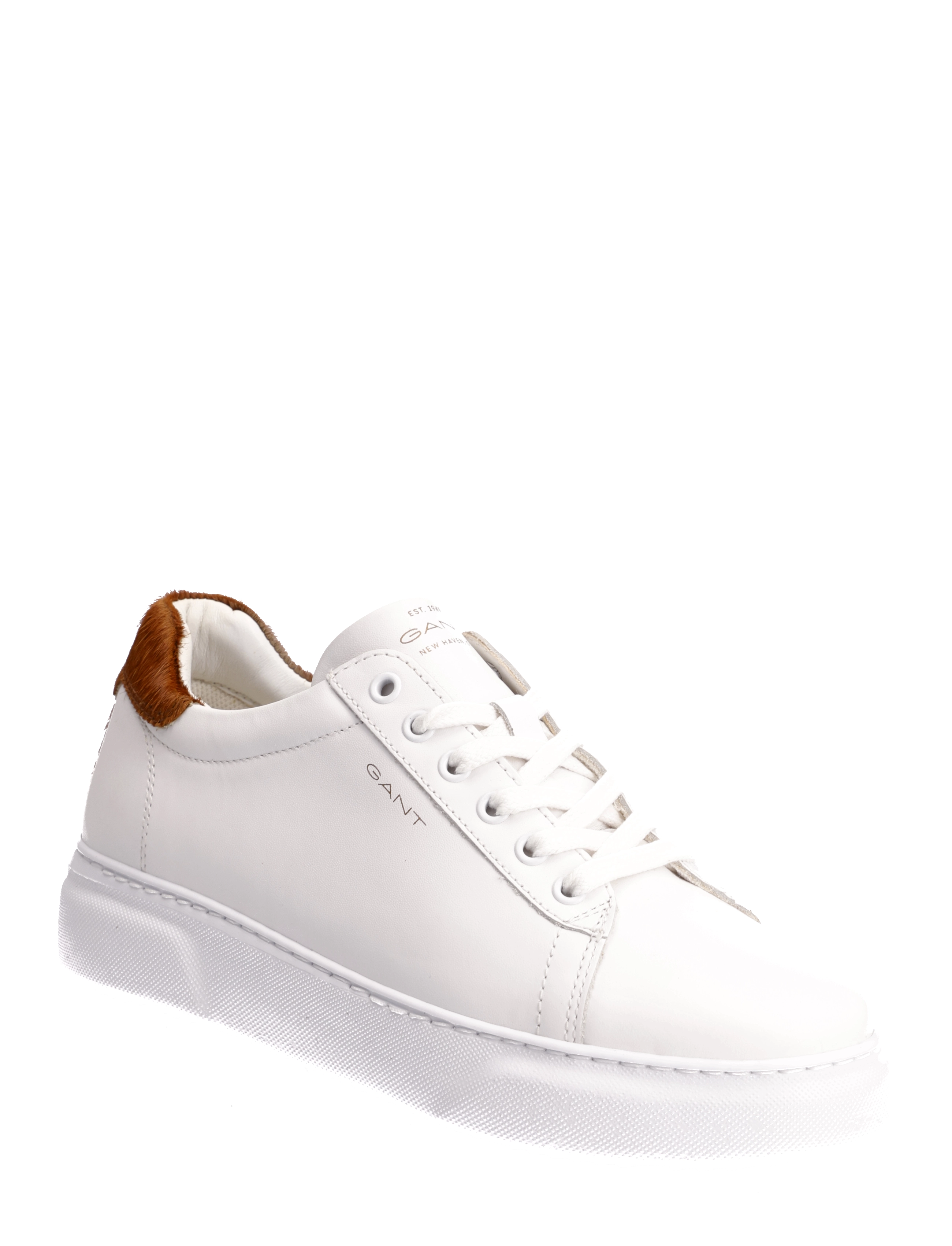 Coastride Sneaker - WHITE/COGNAC