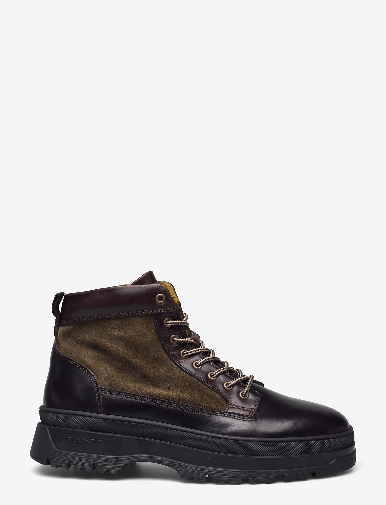 GANT - St Grip Mid Lace Boot - ivy green/dk bro/espresso - 1