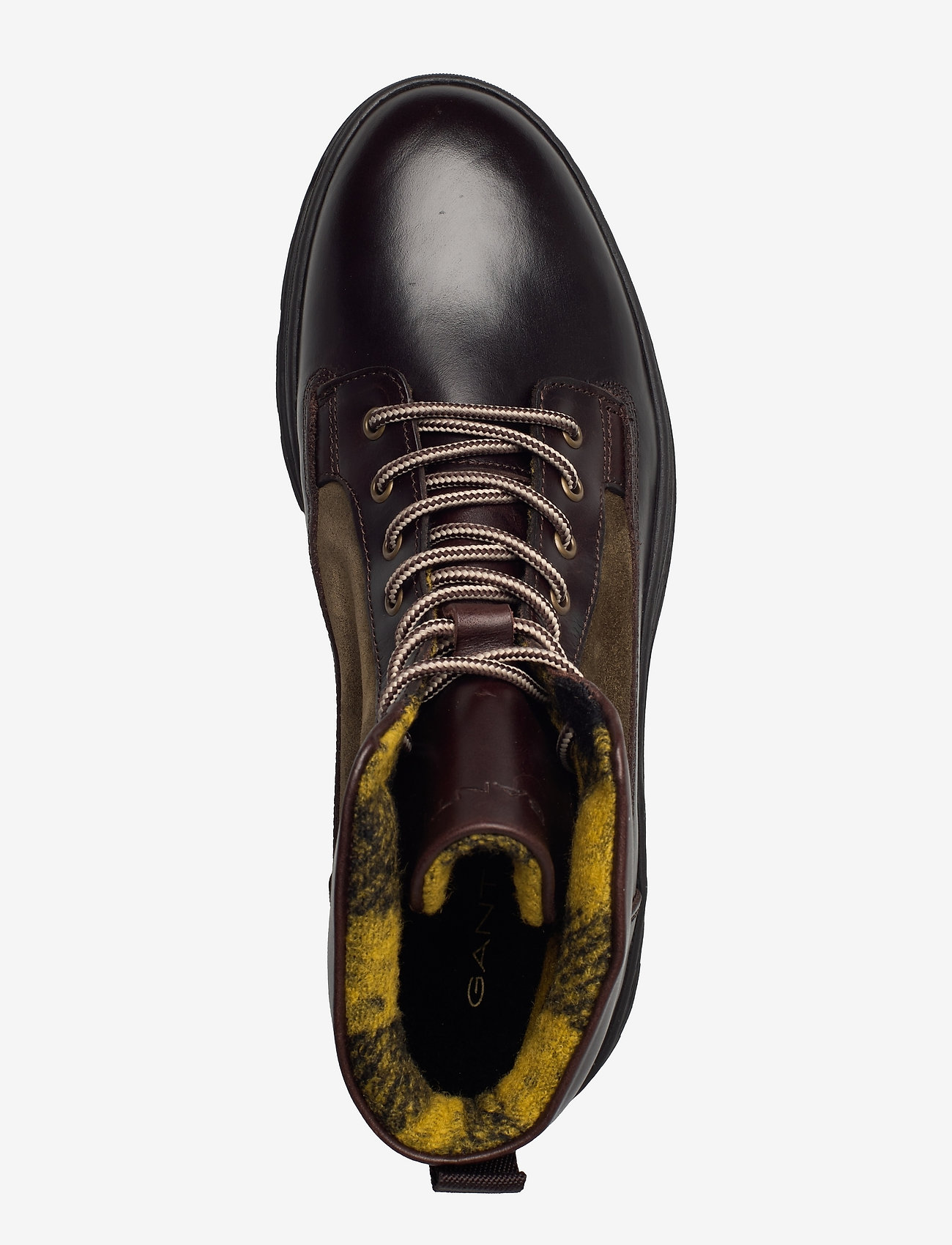 GANT - St Grip Mid Lace Boot - ivy green/dk bro/espresso - 3