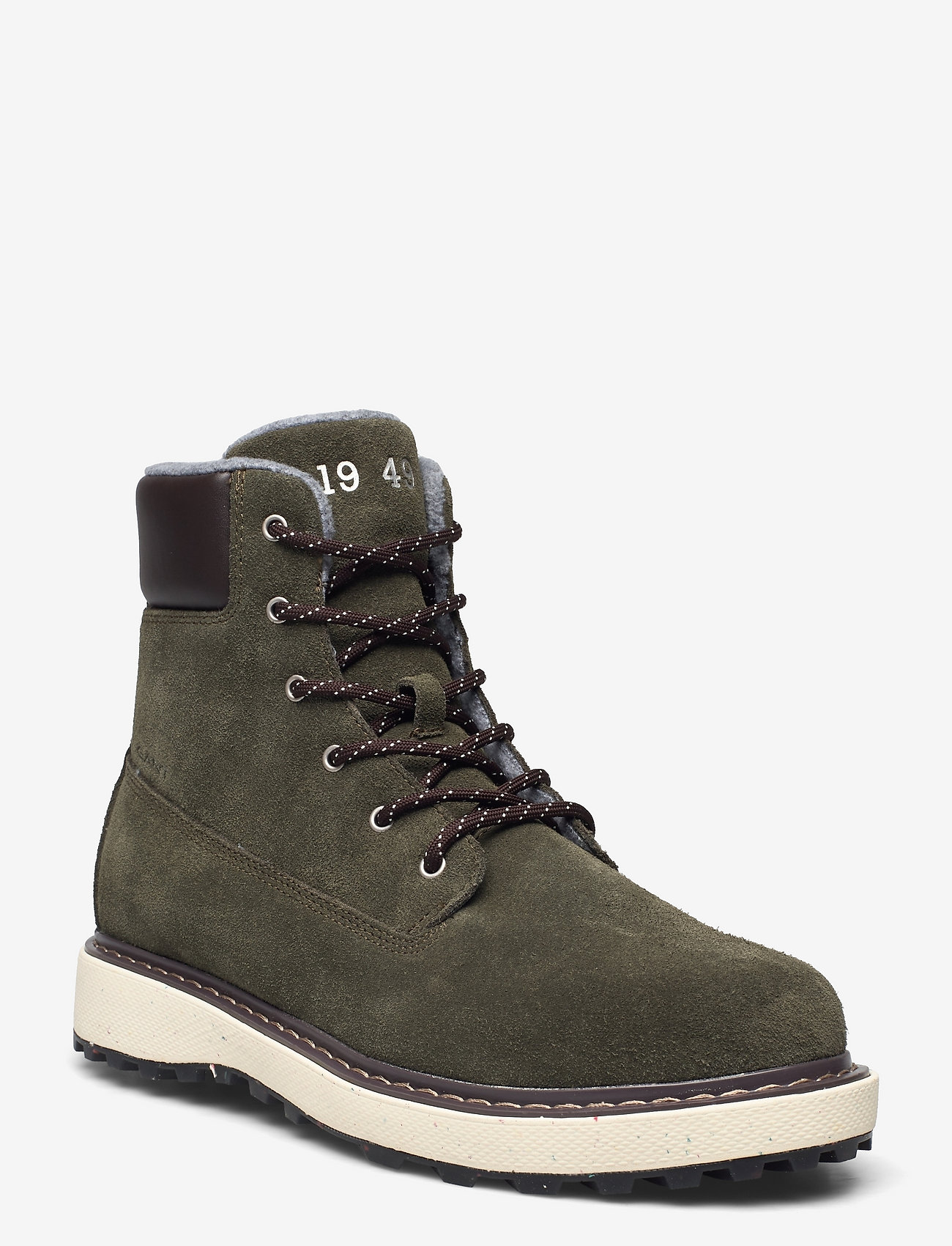 Raymo Mid Boot - IVY GREEN/DARK BROWN