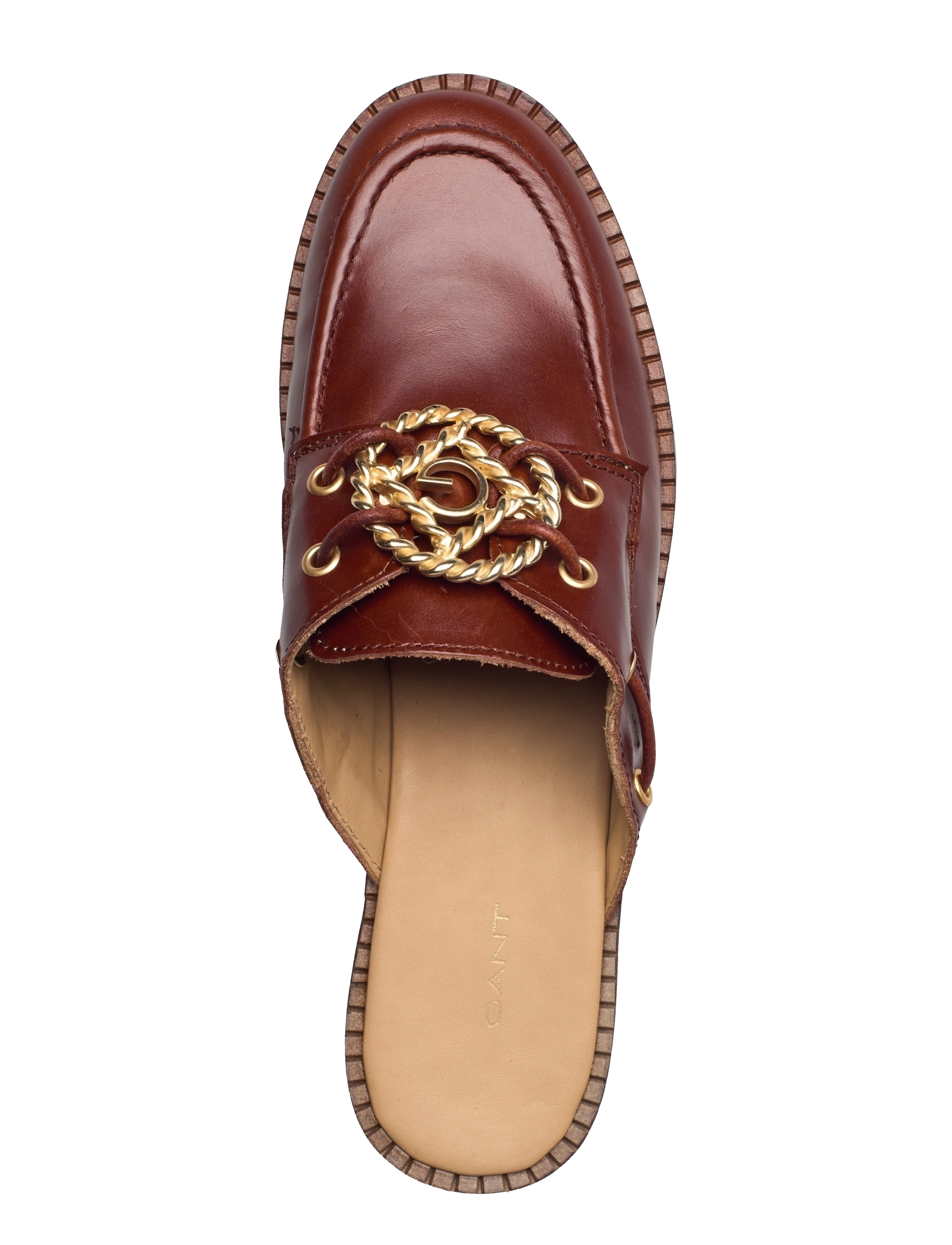 GANT - Kennedi Leather Mule - cognac - 3
