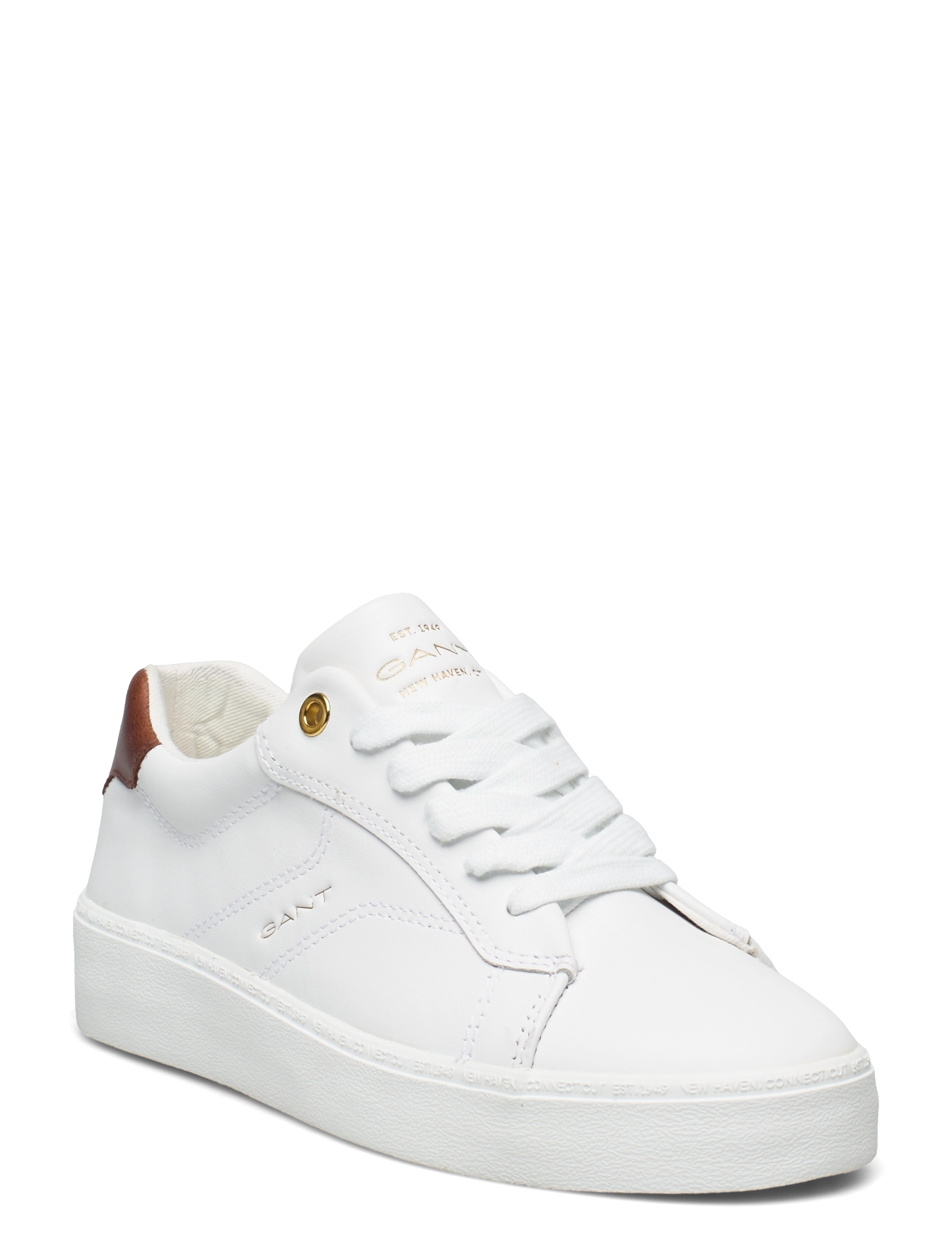 WHITE/COGNAC