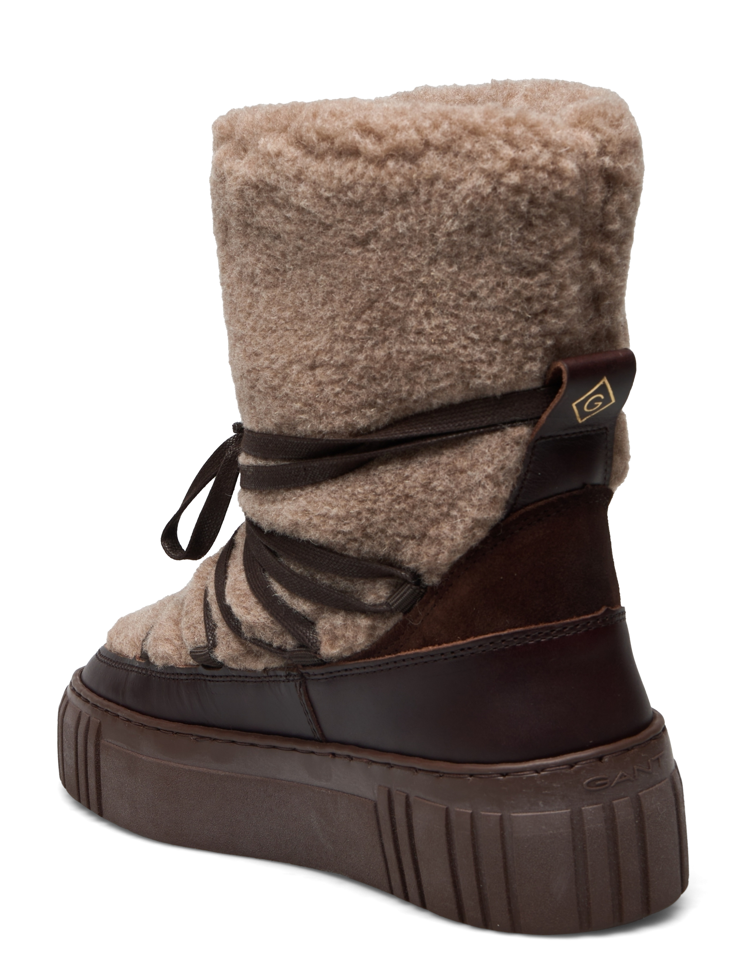 GANT - Snowmont Mid Boot - taupe/da - 2