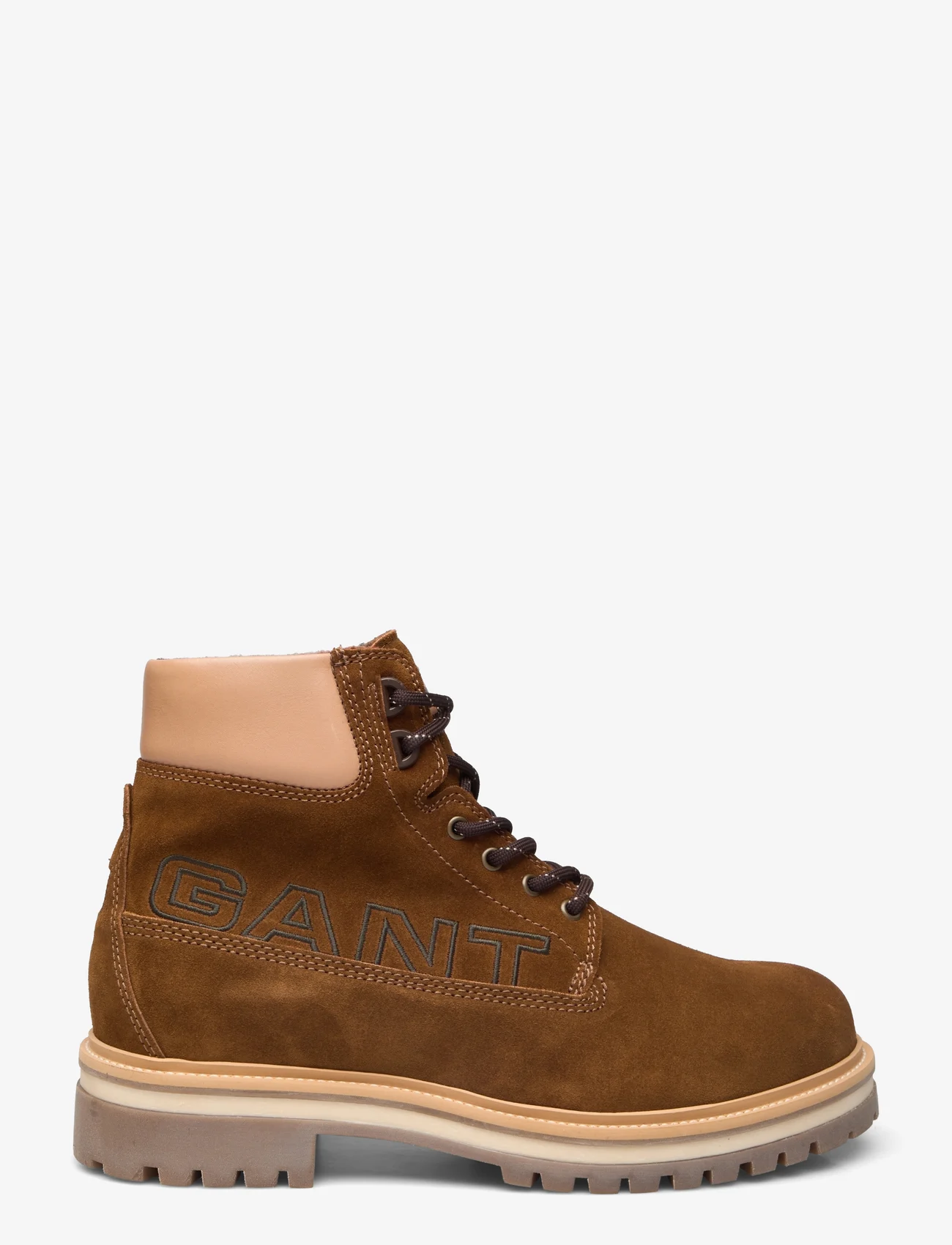 GANT - Palmont Mid Boot - paeltega jalanõud - tobacco brown - 1