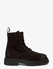 GANT - Ramzee Mid Boot - paeltega jalanõud - dark brown - 1