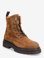 GANT - Ramzee Mid Boot - veter schoenen - tobacco brown - 0
