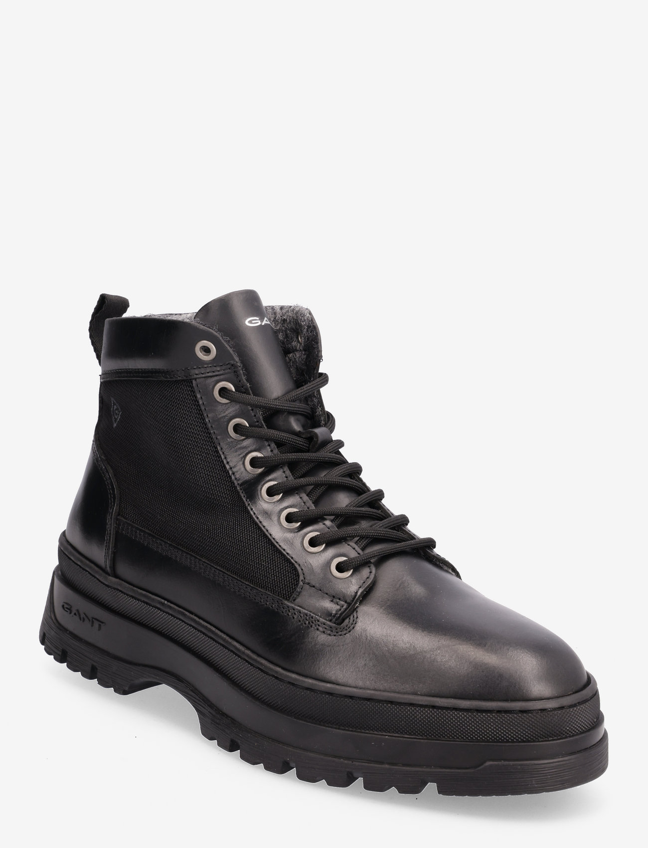 GANT - St Grip Mid Boot - veter schoenen - black - 0