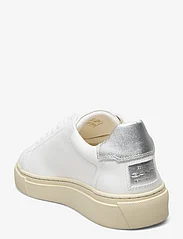 GANT - Julice Sneaker - sportiska stila apavi ar pazeminātu potītes daļu - white/silver - 2