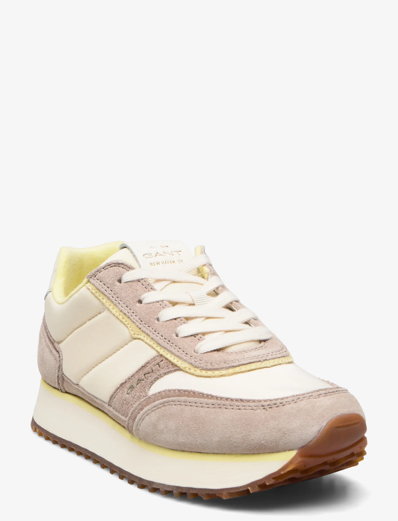 GANT - Bevinda Sneaker - matalavartiset tennarit - taupe/yellow - 0