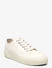 GANT - Nautilana Sneaker - sportiska stila apavi ar pazeminātu potītes daļu - cream - 0
