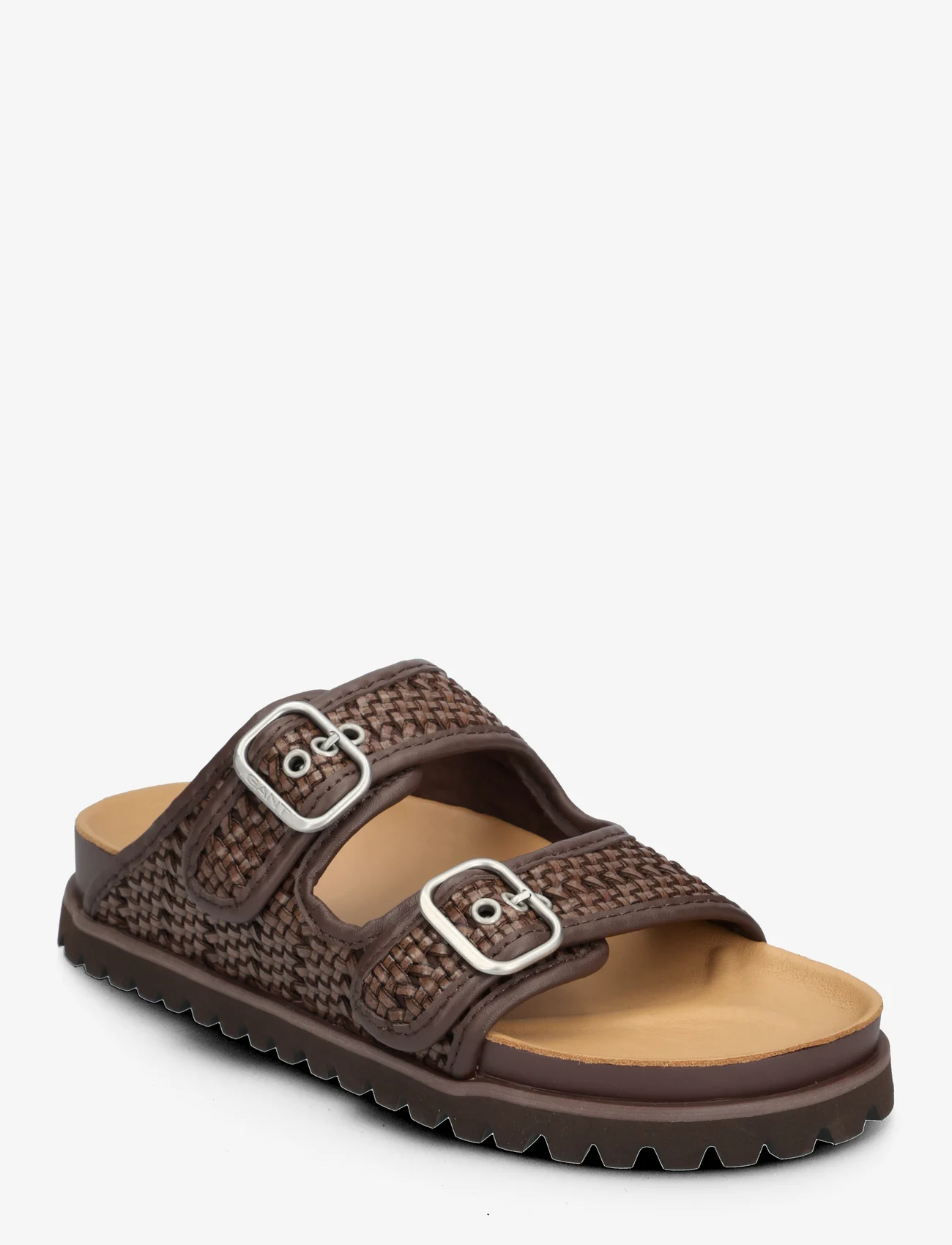 GANT - Mardale Sandal - flat sandals - dark brown - 0