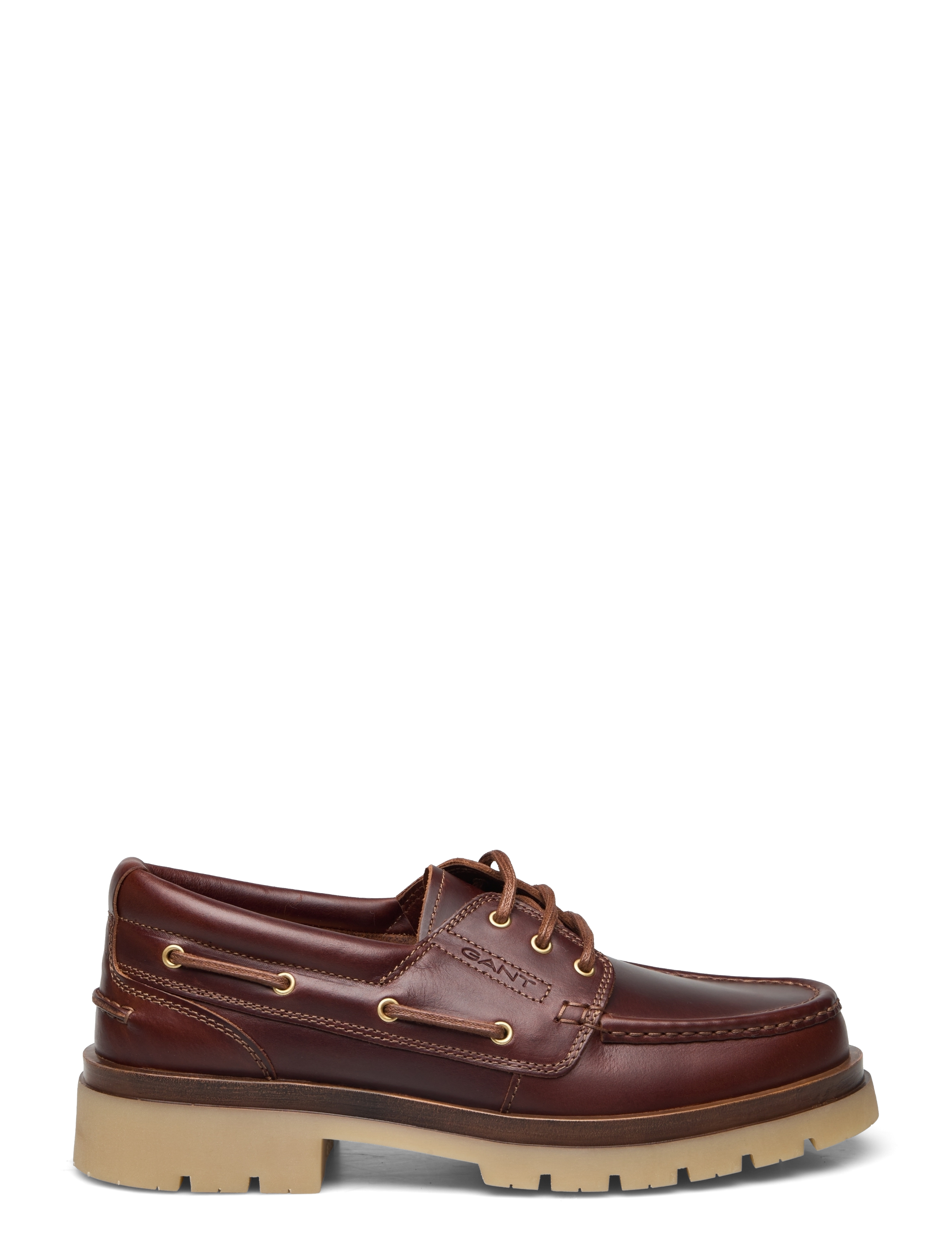 GANT - Zeamee Low Lace Shoe - cognac - 1