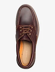GANT - Zeamee Low Lace Shoe - spring shoes - cognac - 3