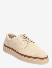 GANT - Kinzoon Low Lace Shoe - ar pazeminātu potītes daļu - light beige - 0