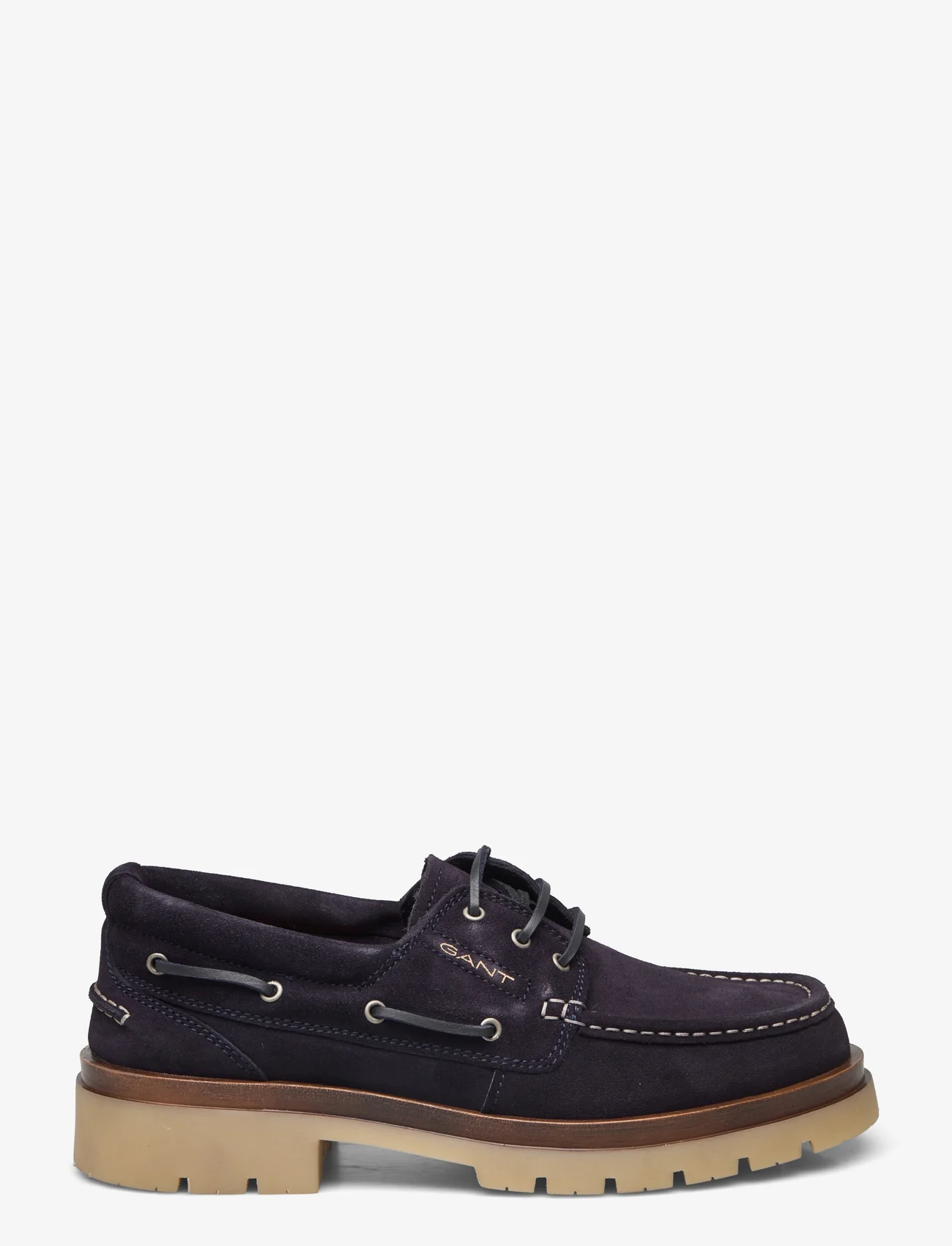 GANT - Zeamee Low Lace Shoe - spring shoes - marine - 1