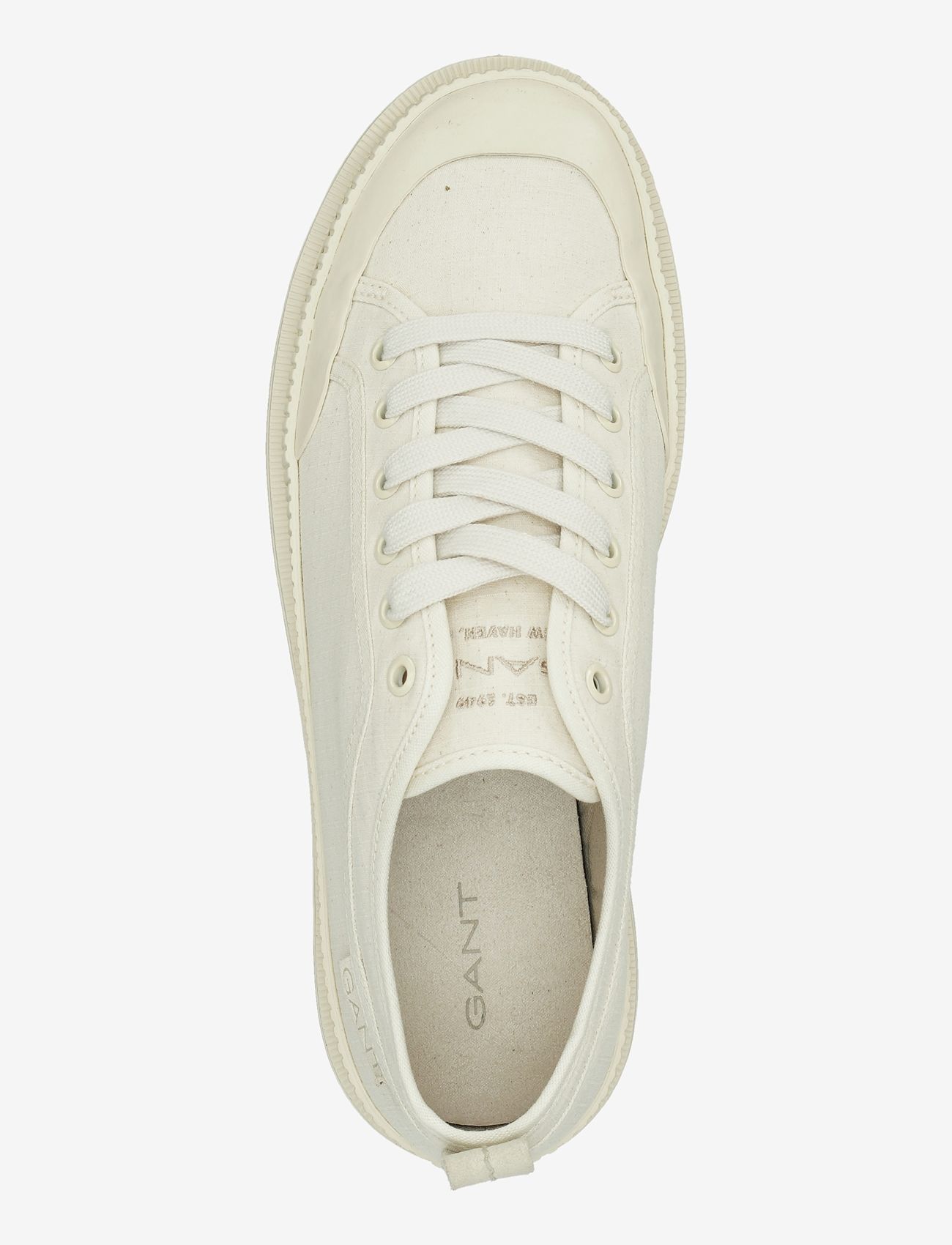 GANT - Rensy Low Lace Shoe - lave sneakers - beige - 1