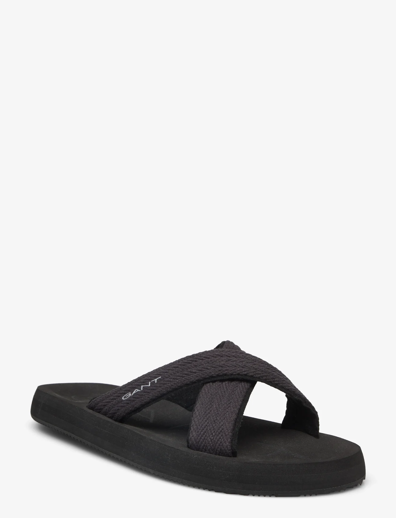 GANT - Poolpal Thong Sandal - sandaler - black - 0