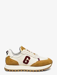 GANT - Caffay Sneaker - sportiska stila apavi ar pazeminātu potītes daļu - cream/cognac - 2