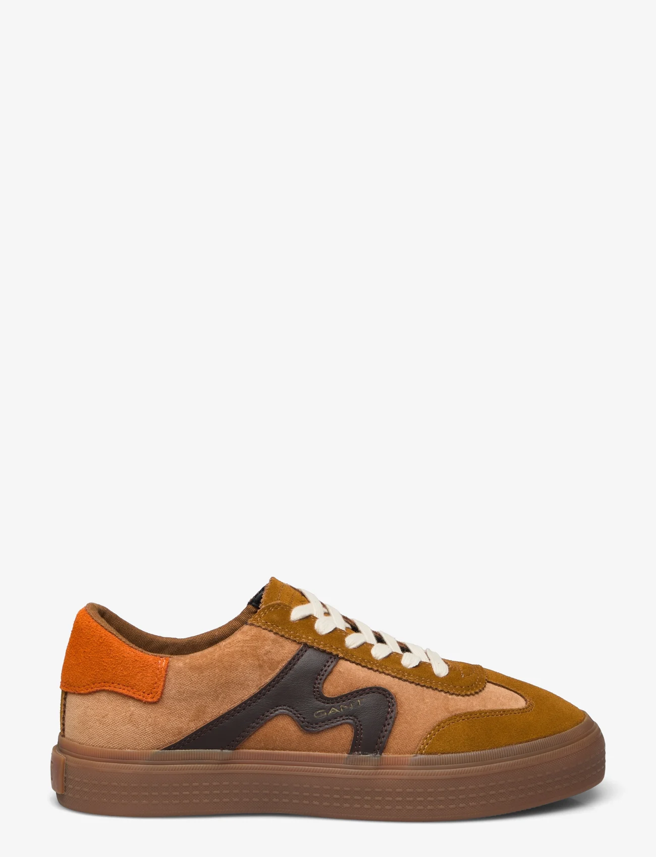 GANT - Carroly Sneaker - sportiska stila apavi ar pazeminātu potītes daļu - gold brown - 1
