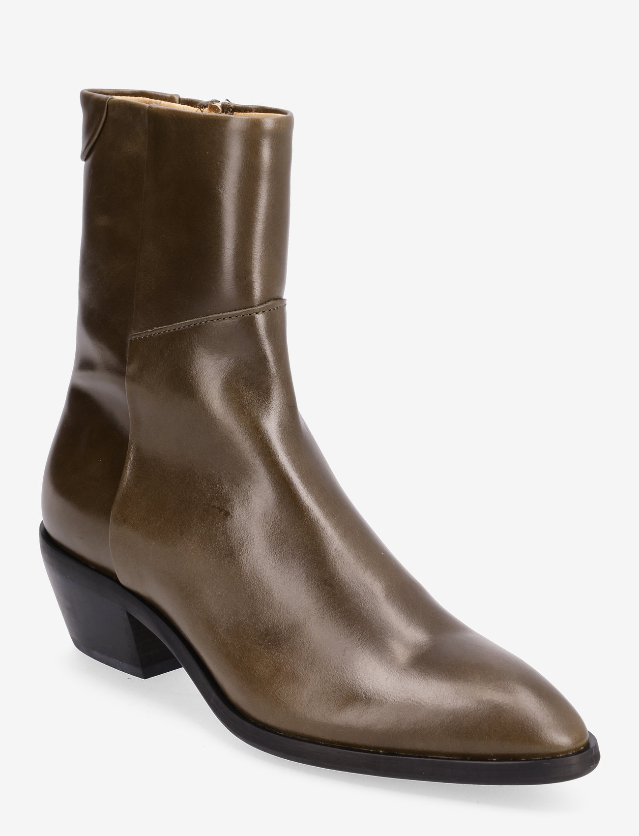 GANT - St Broomly Mid Boot - høj hæl - dark olive - 0