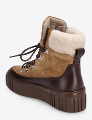 GANT - Snowmont Mid Boot - geschnürte stiefel - taupe/dark brown - 2