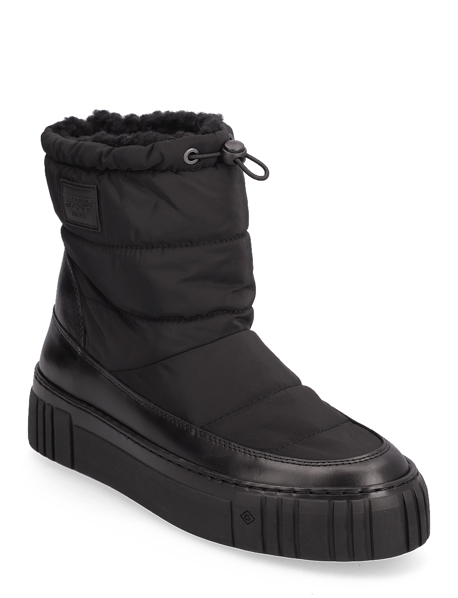 Gant - Snowmont Mid Boot - stígvél með hlýju fóðri - black - 0