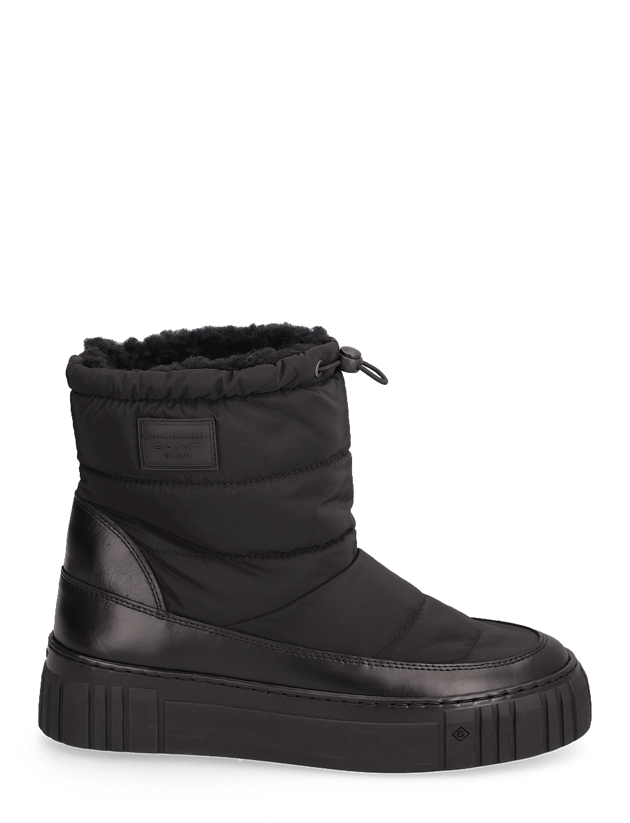 Gant - Snowmont Mid Boot - stígvél með hlýju fóðri - black - 1