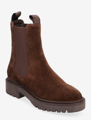 GANT - Kelliin Chelsea Boot - flat ankle boots - dark brown - 0