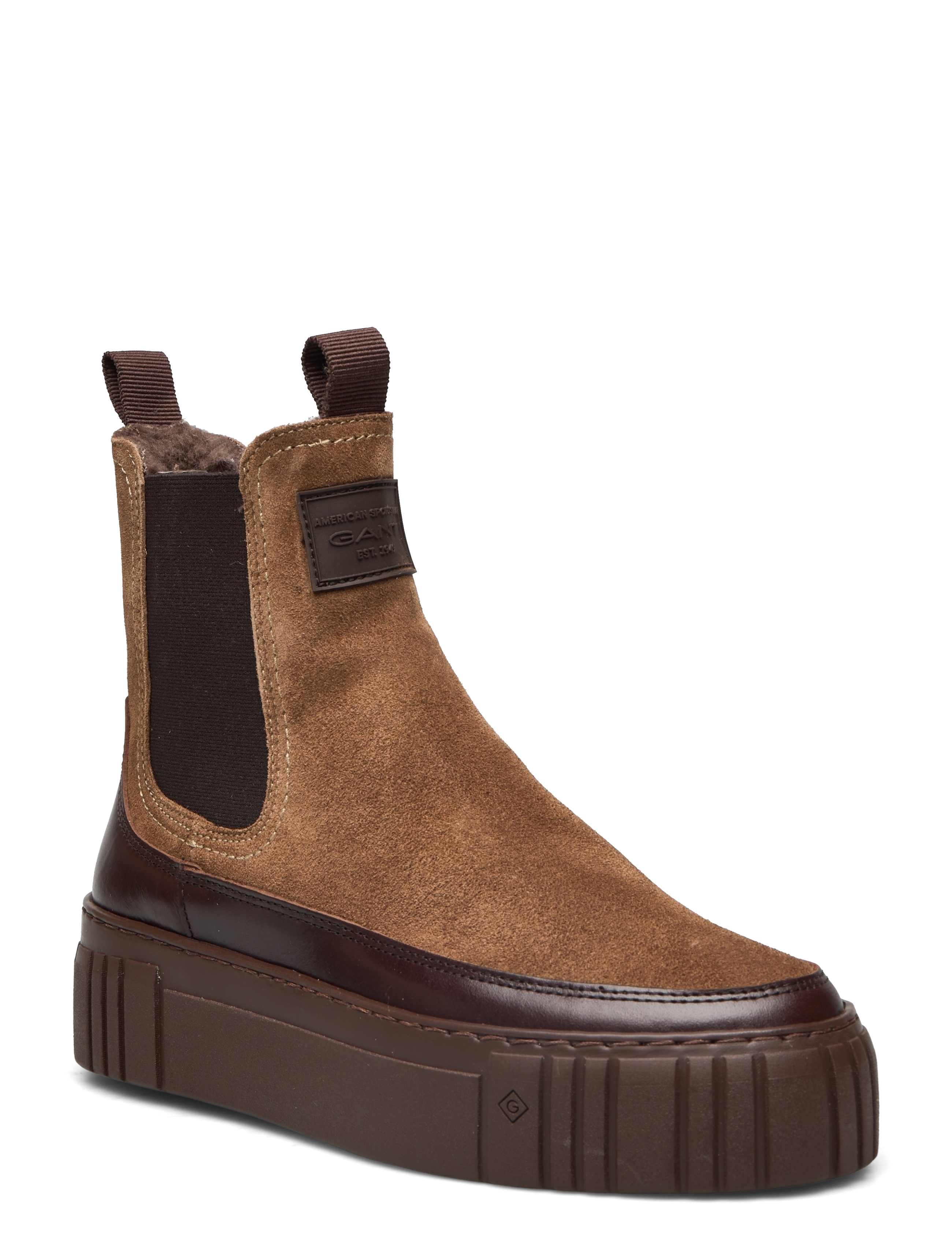 TAUPE/DARK BROWN