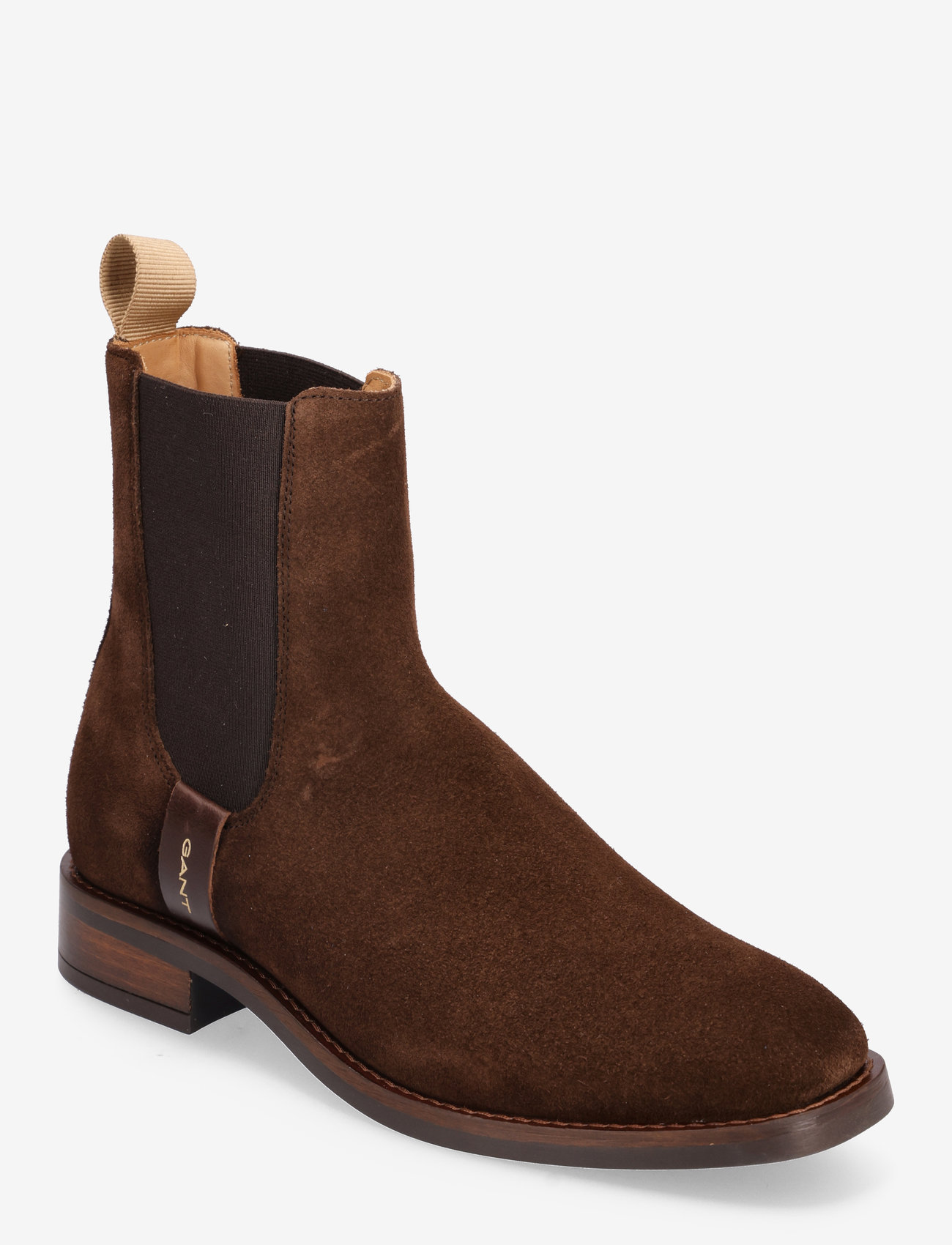 GANT - Fayy Chelsea Boot - flat ankle boots - dark brown - 0