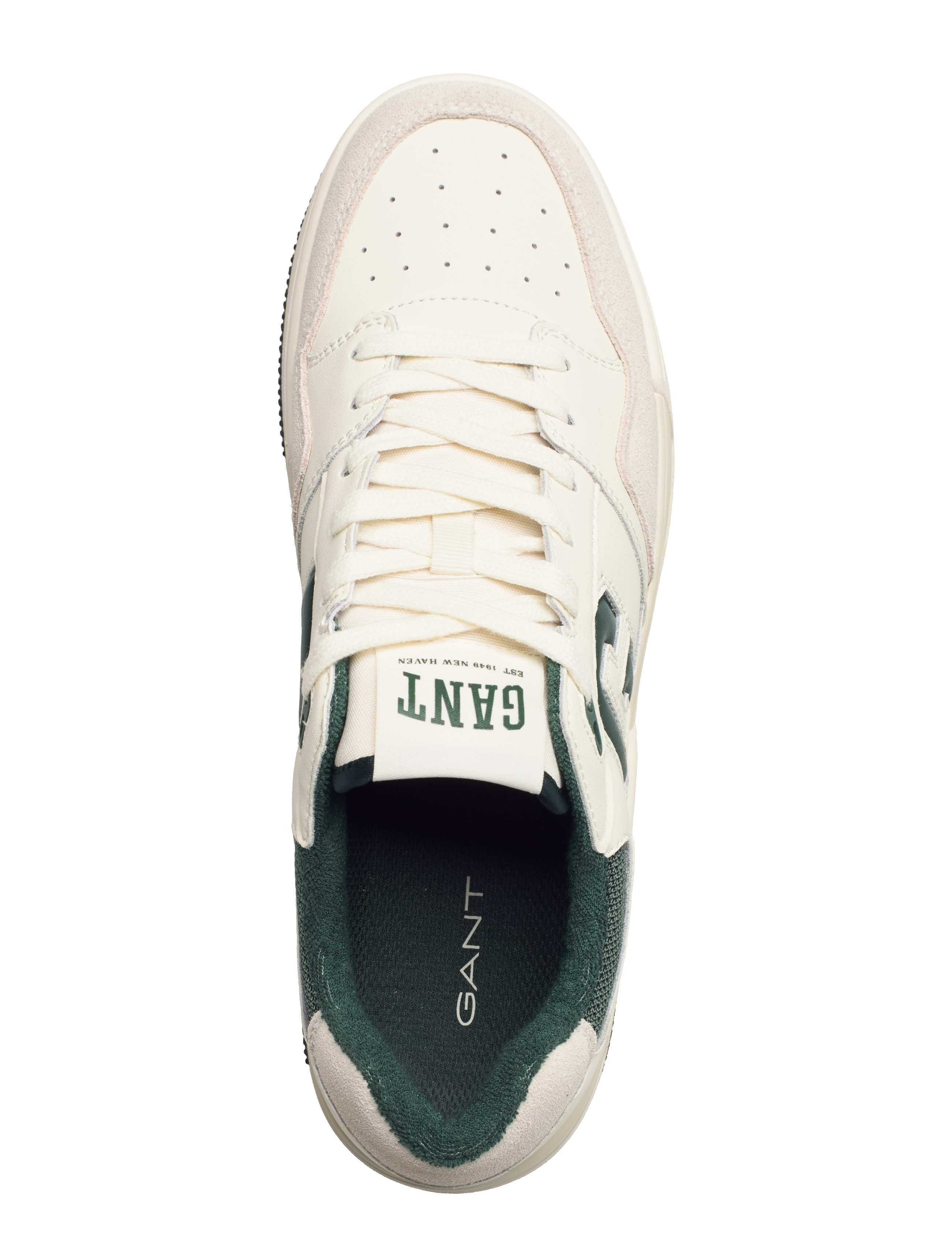 GANT - Brookpal Sneaker - off wht/green - 3