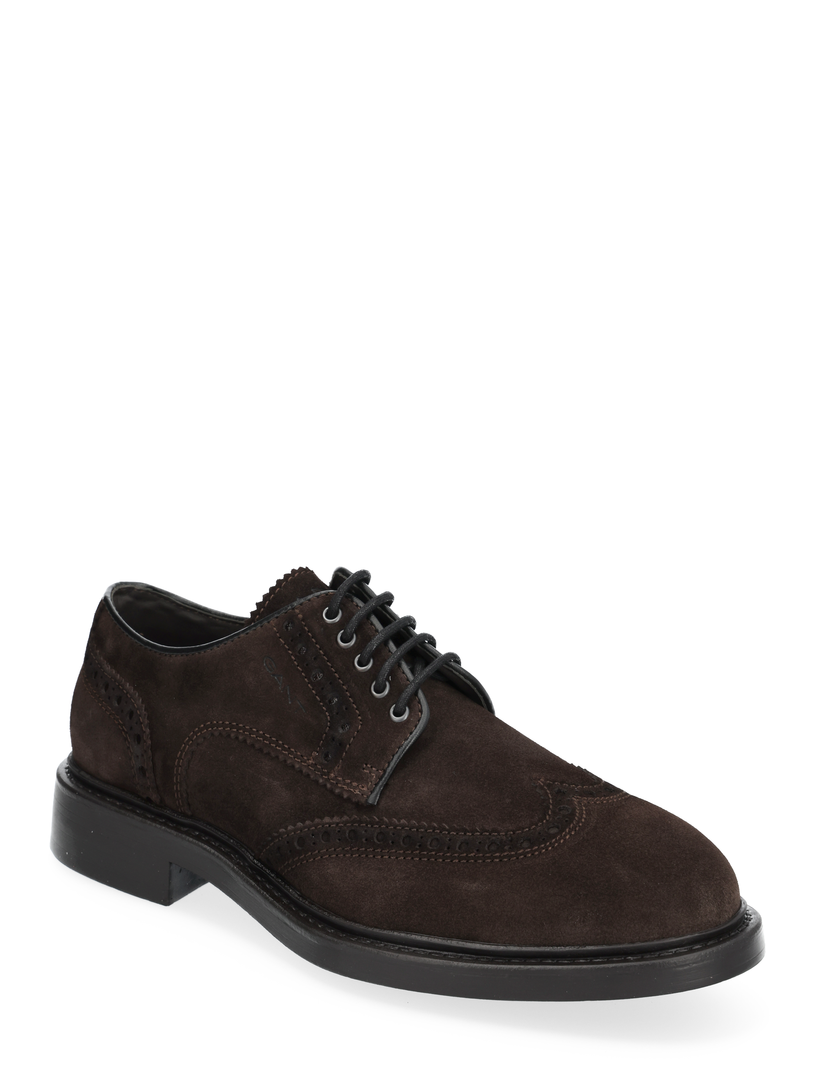 Millbro Low Lace Shoe - DARK BROWN