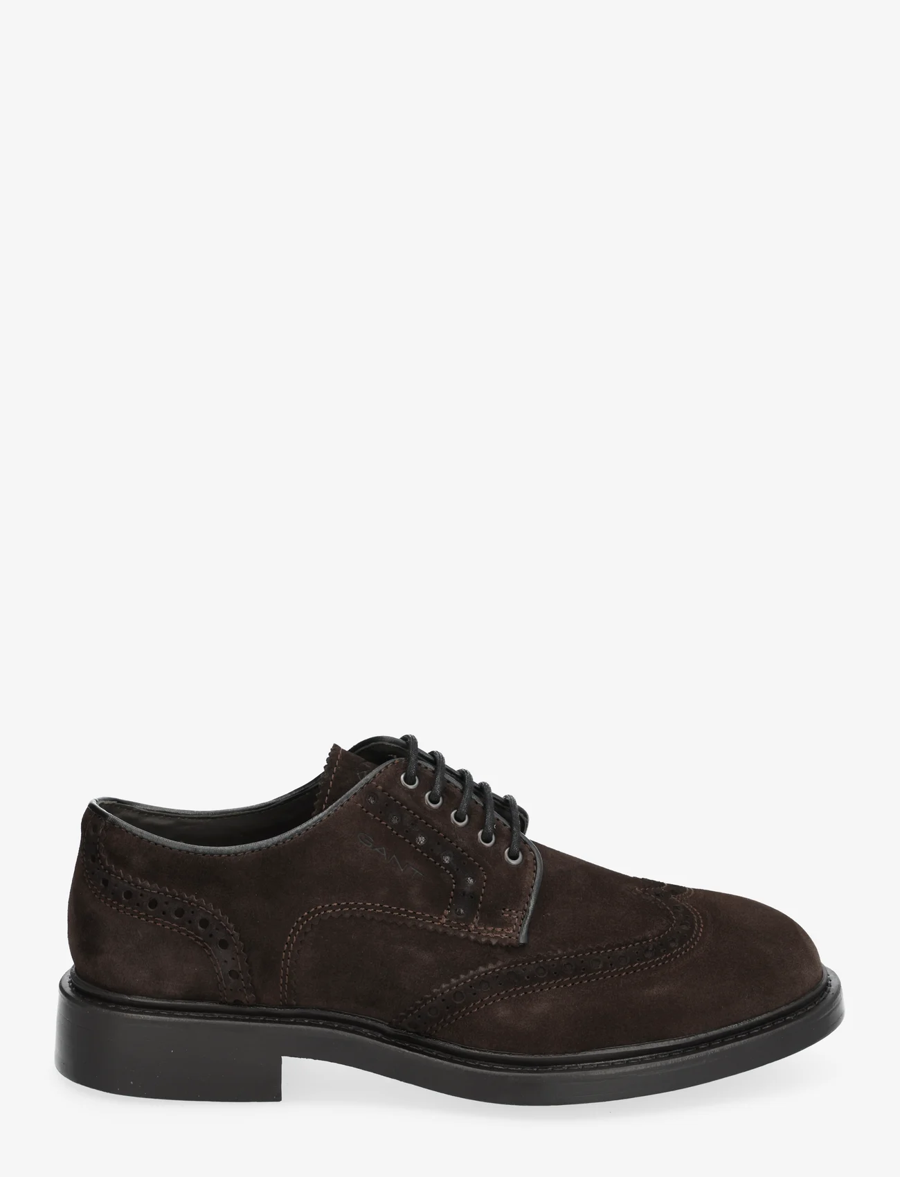 GANT - Millbro Low Lace Shoe - laced shoes - dark brown - 1