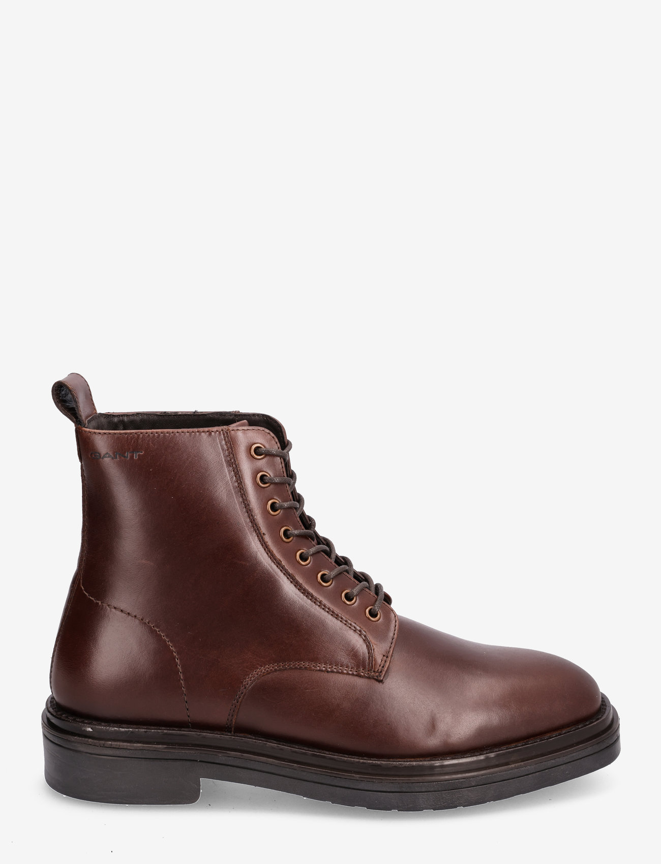 GANT - Boggar Mid Boot - paeltega jalanõud - dark brown - 1