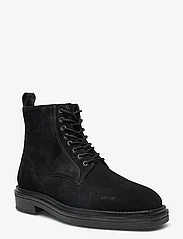 GANT - Boggar Mid Boot - veter schoenen - black - 0