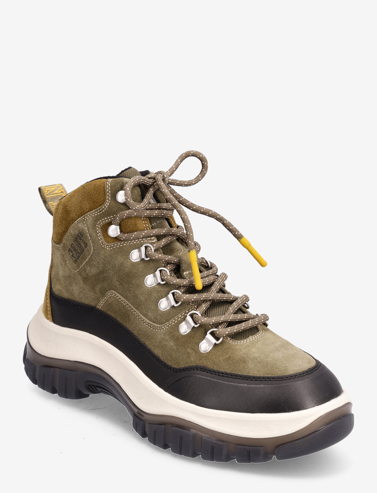 GANT - Hillark Mid Boot - veter schoenen - olive - 0