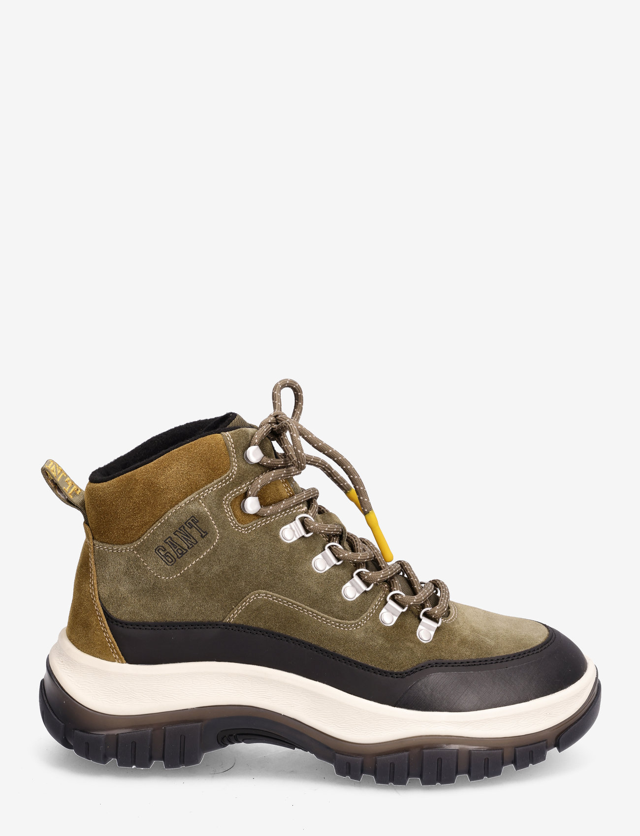 GANT - Hillark Mid Boot - veter schoenen - olive - 1