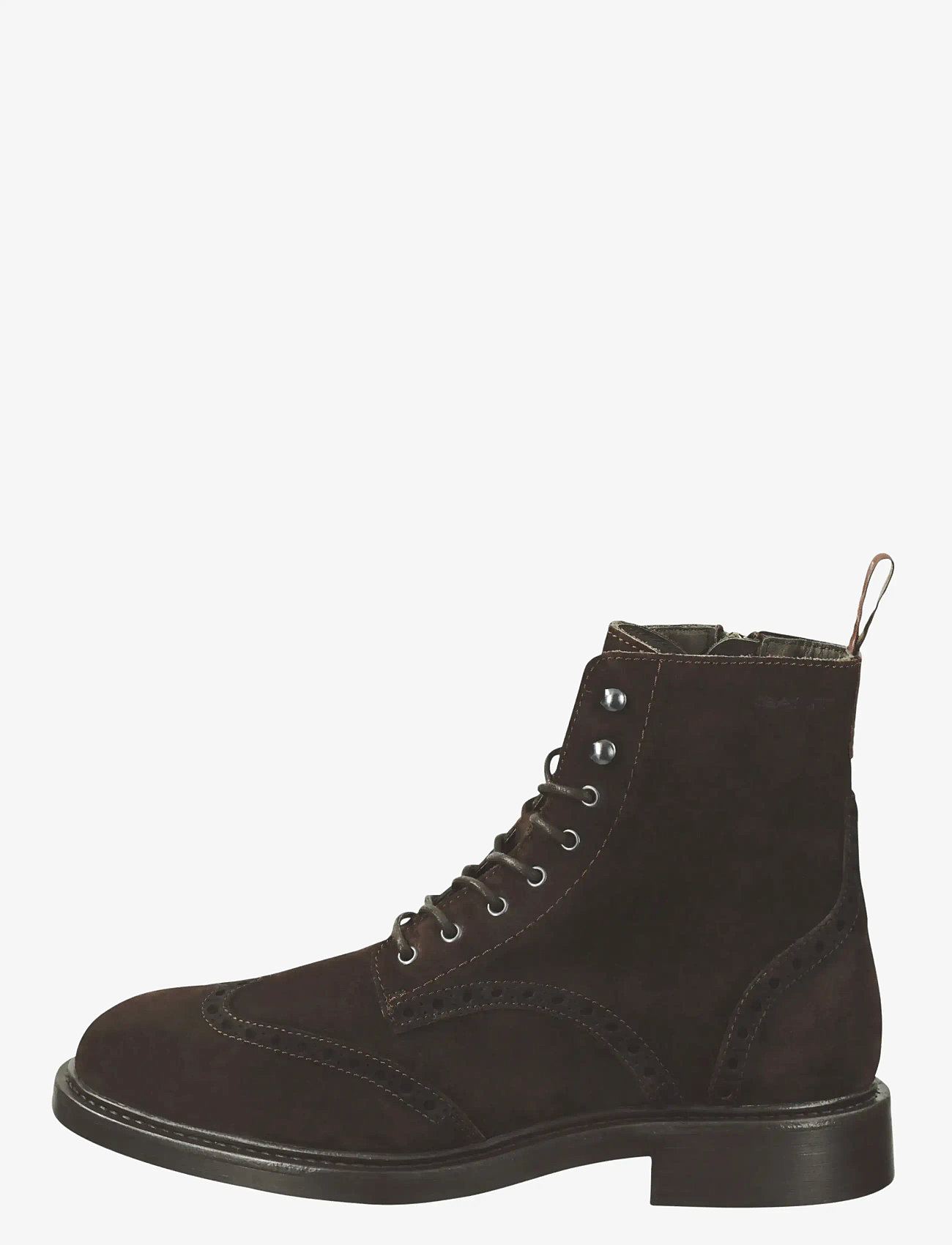 GANT - Millbro Mid Boot - støvler med snøre - dark brown - 1