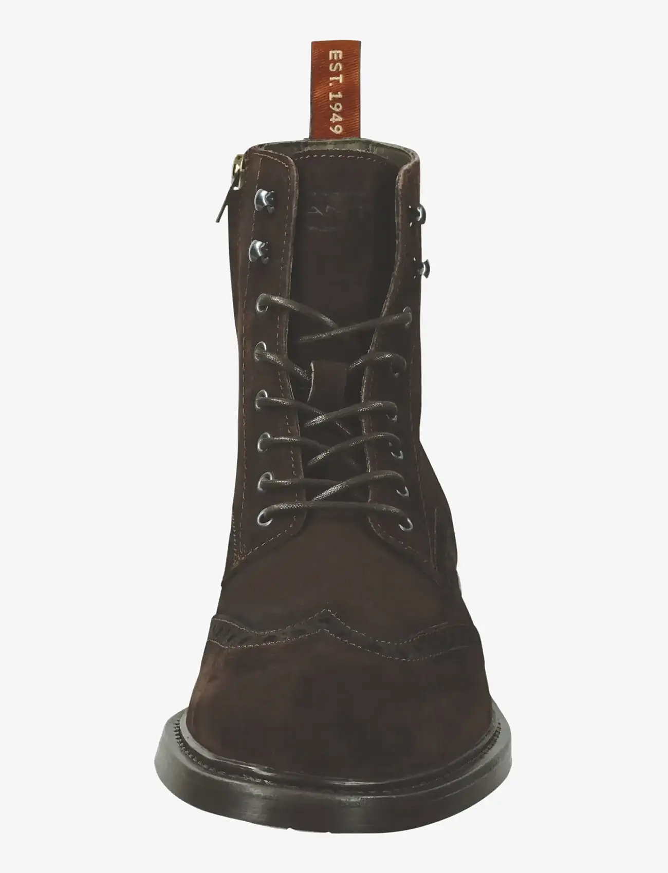 GANT - Millbro Mid Boot - støvler med snøre - dark brown - 2