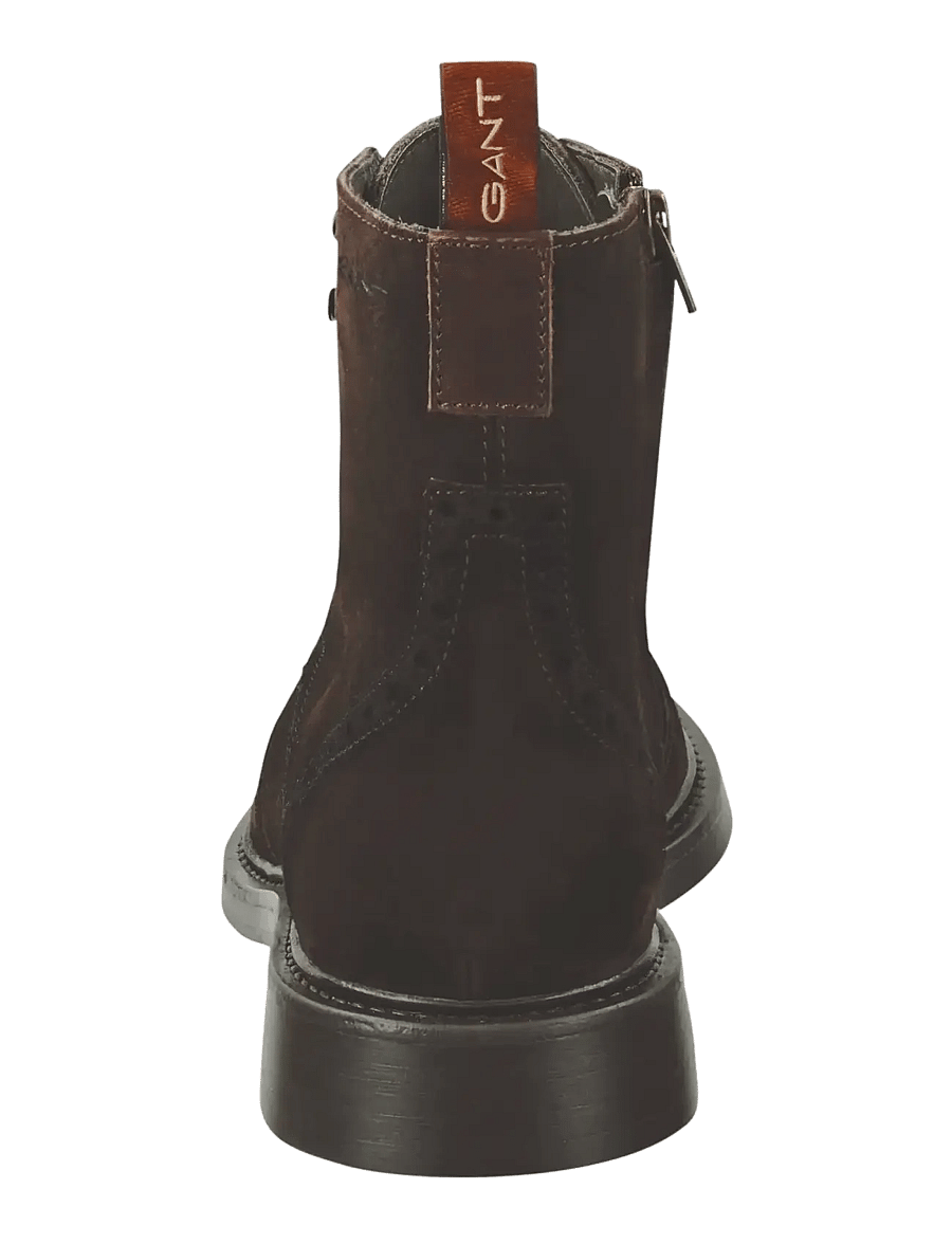 Gant - Millbro Mid Boot - paeltega saapad - dark brown - 3