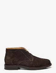 GANT - St Fairkon Mid Boot - veter schoenen - dark brown - 1